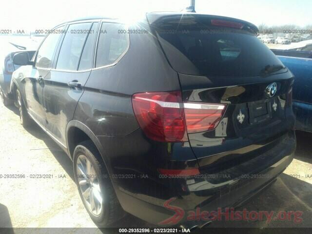 5UXWZ7C37H0X40637 2017 BMW X3