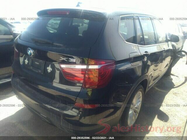 5UXWZ7C37H0X40637 2017 BMW X3