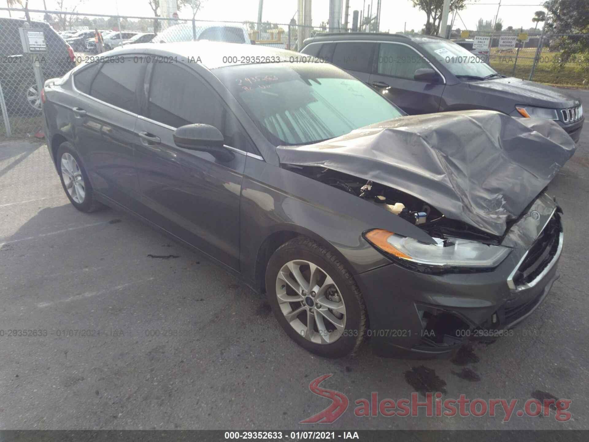 3FA6P0HD5KR246970 2019 FORD FUSION