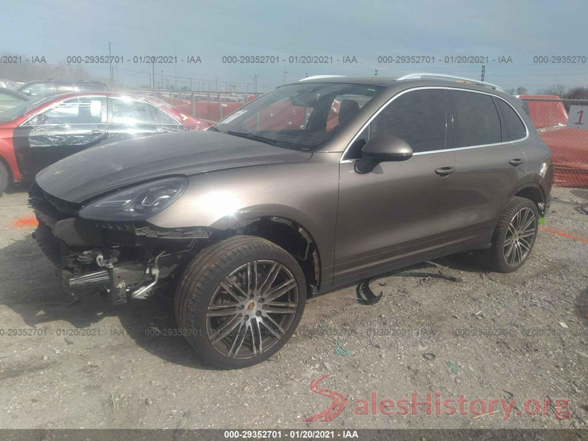 WP1AA2A2XGKA09248 2016 PORSCHE CAYENNE