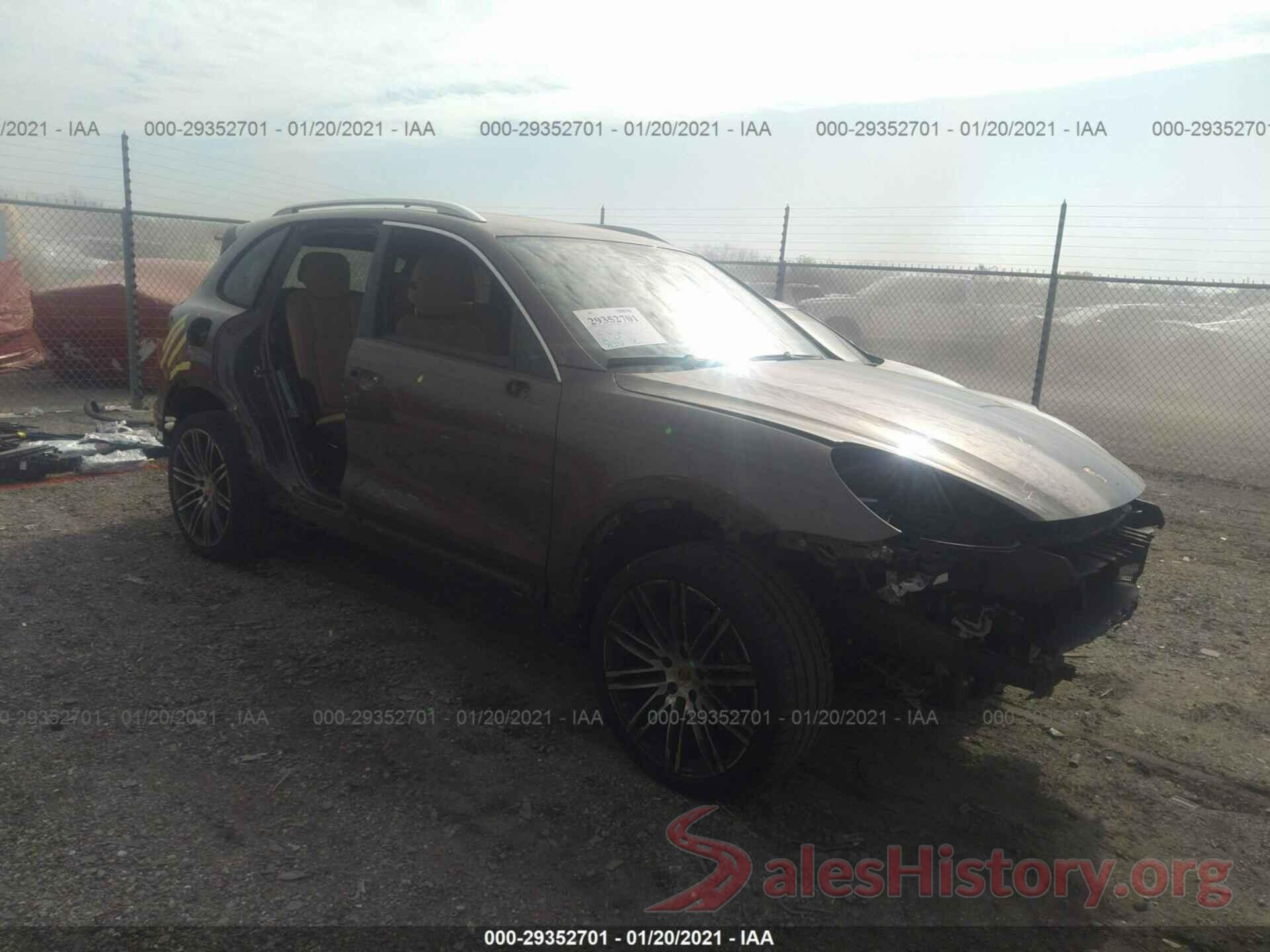 WP1AA2A2XGKA09248 2016 PORSCHE CAYENNE