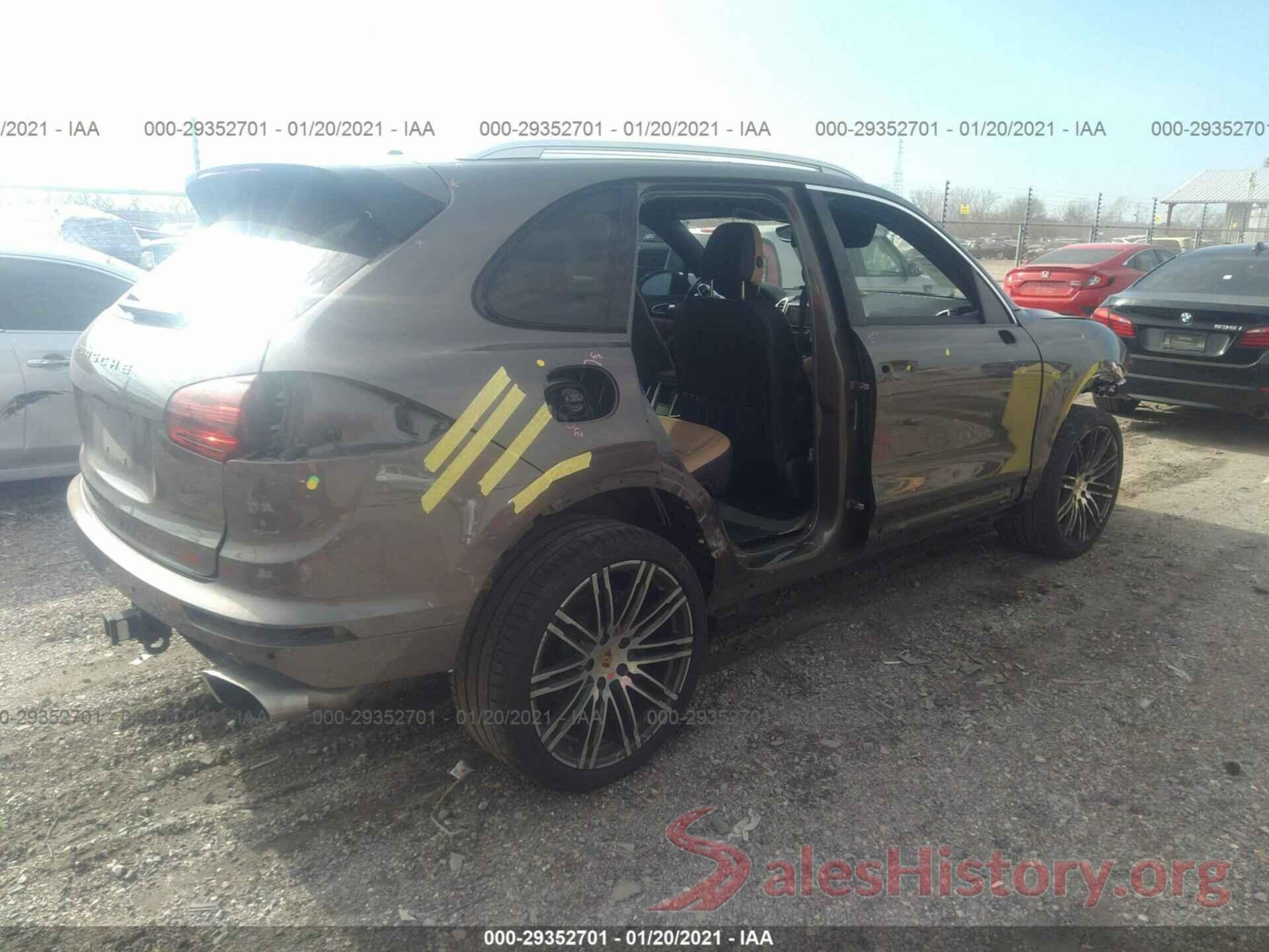 WP1AA2A2XGKA09248 2016 PORSCHE CAYENNE