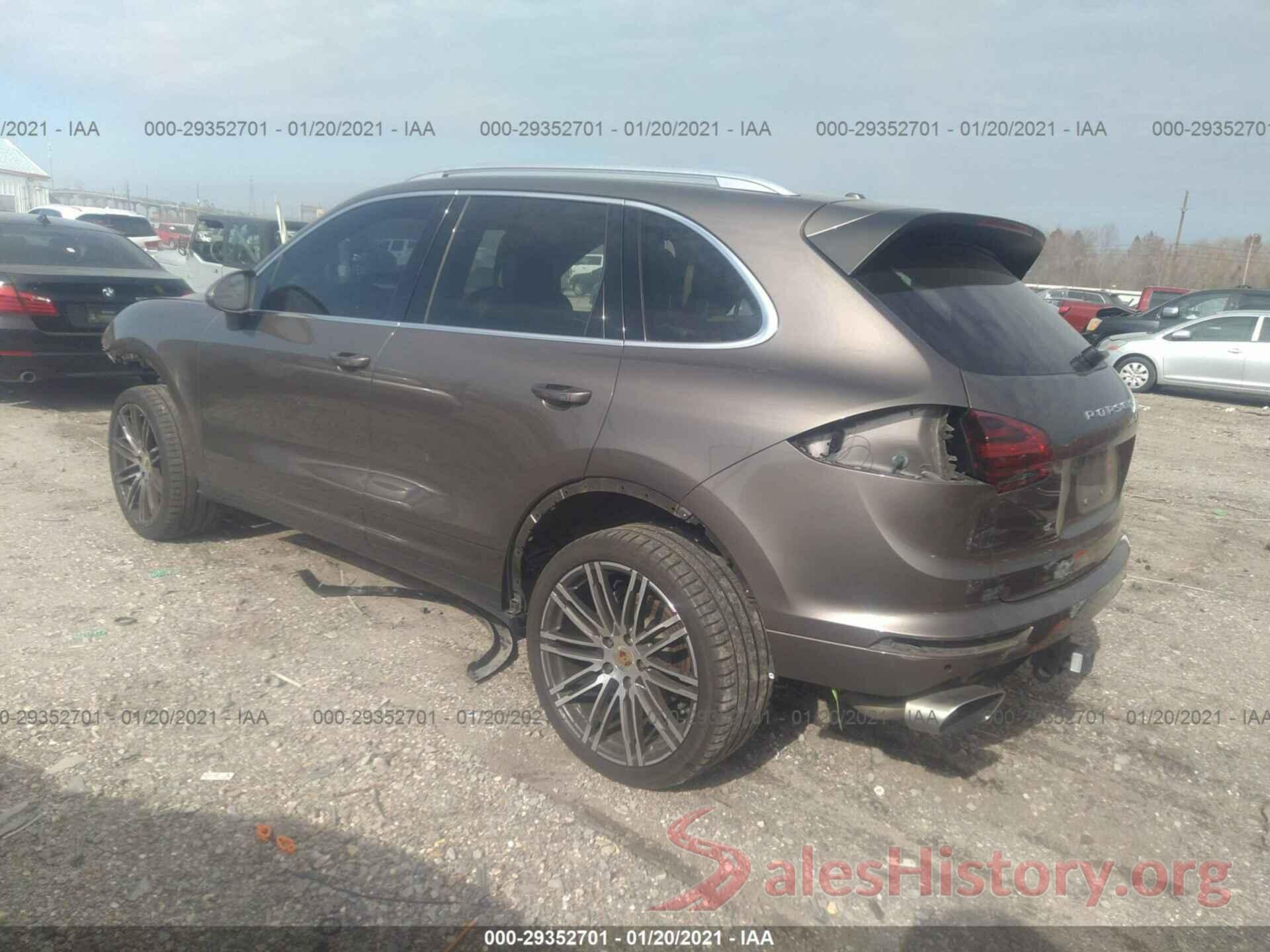 WP1AA2A2XGKA09248 2016 PORSCHE CAYENNE