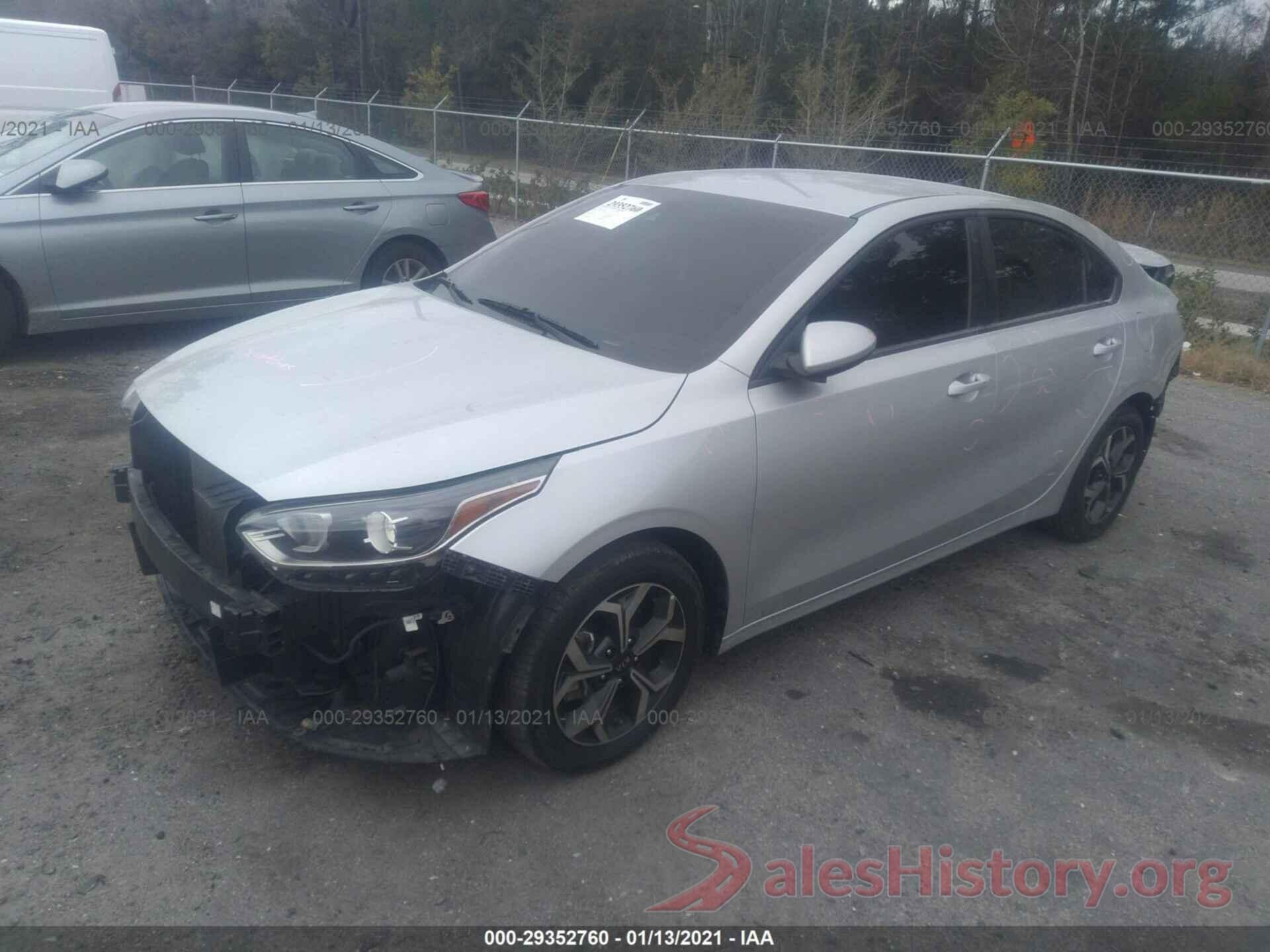 3KPF24AD2KE007149 2019 KIA FORTE