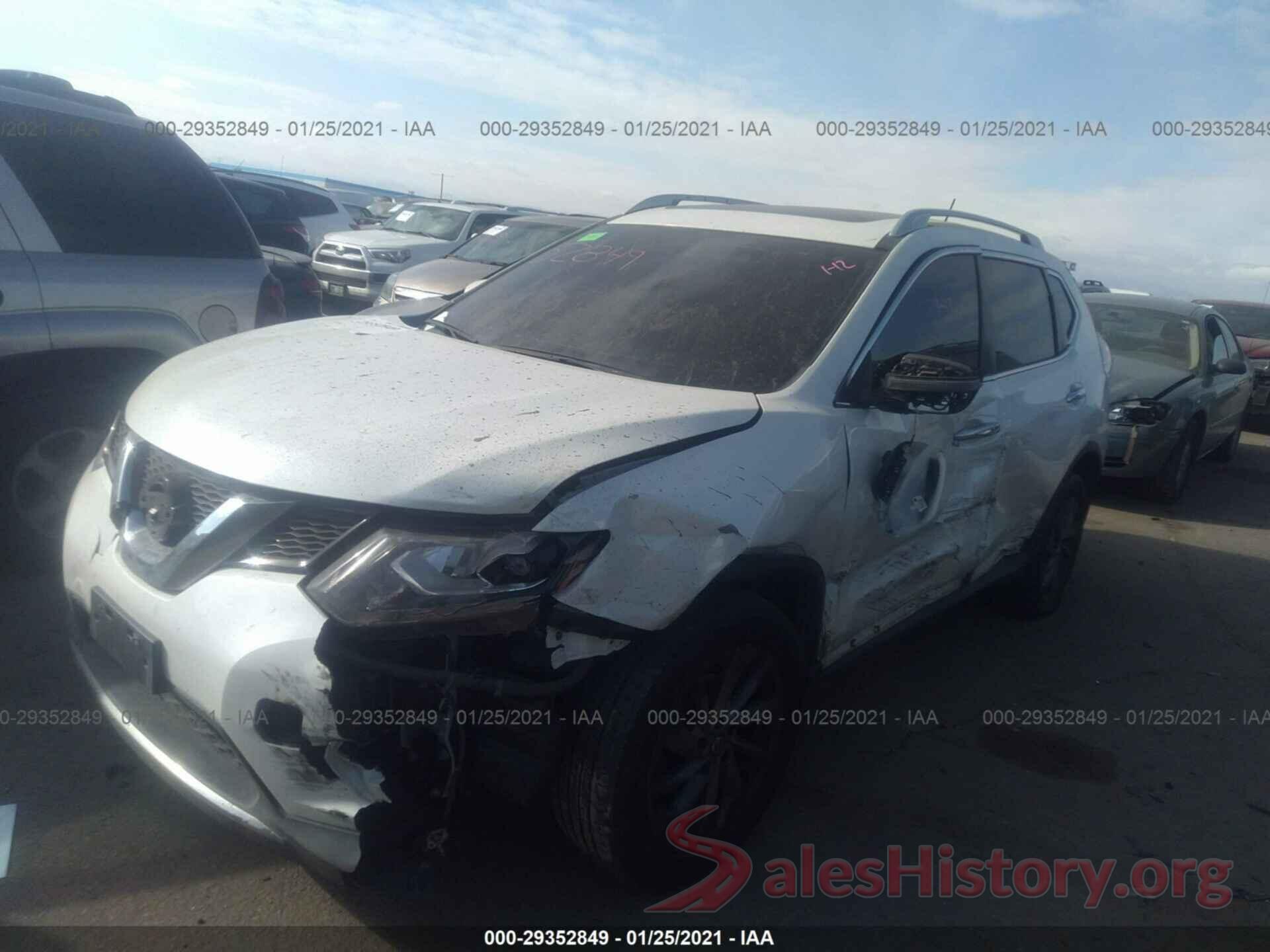 5N1AT2MV2GC741526 2016 NISSAN ROGUE