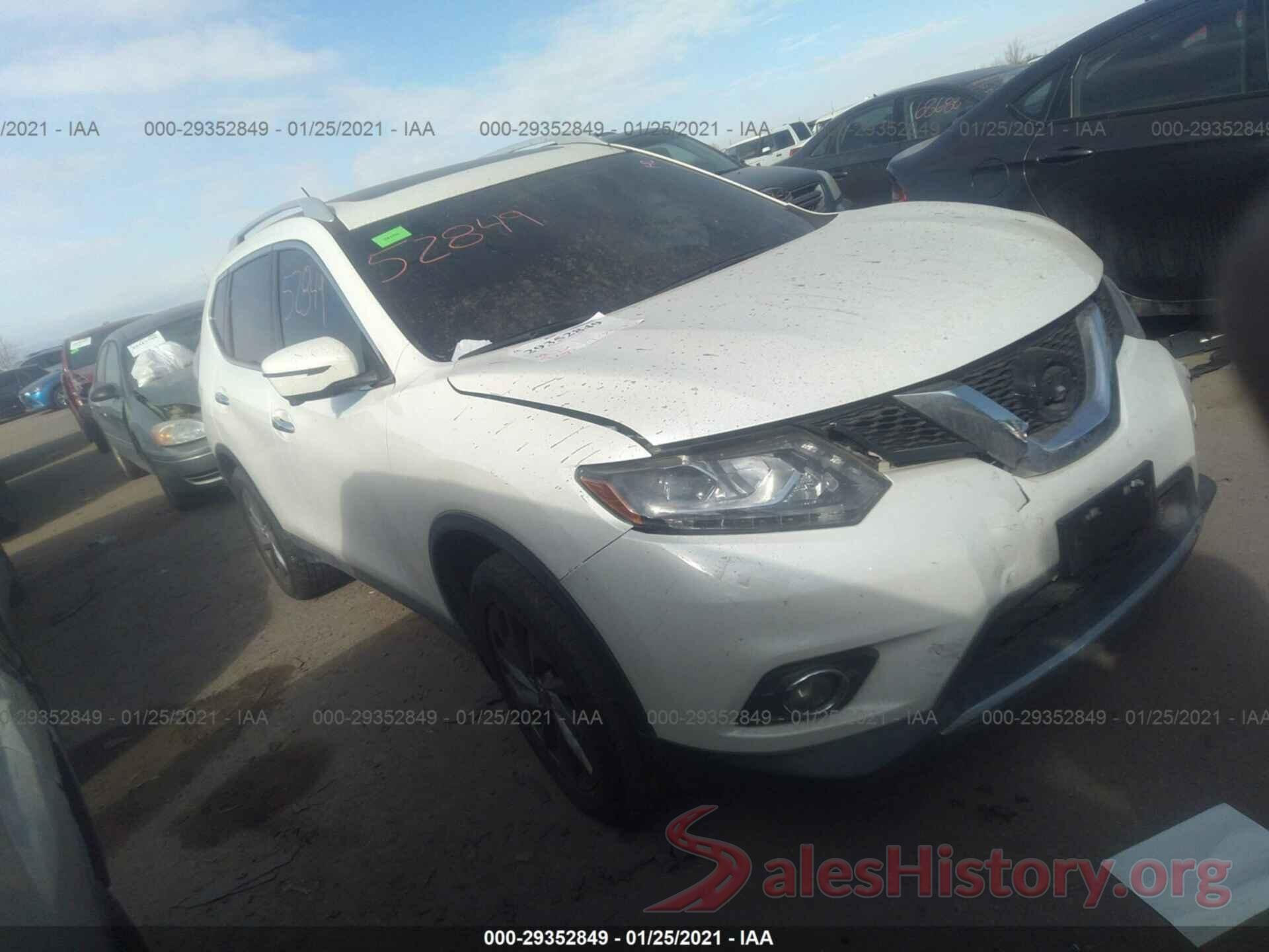 5N1AT2MV2GC741526 2016 NISSAN ROGUE