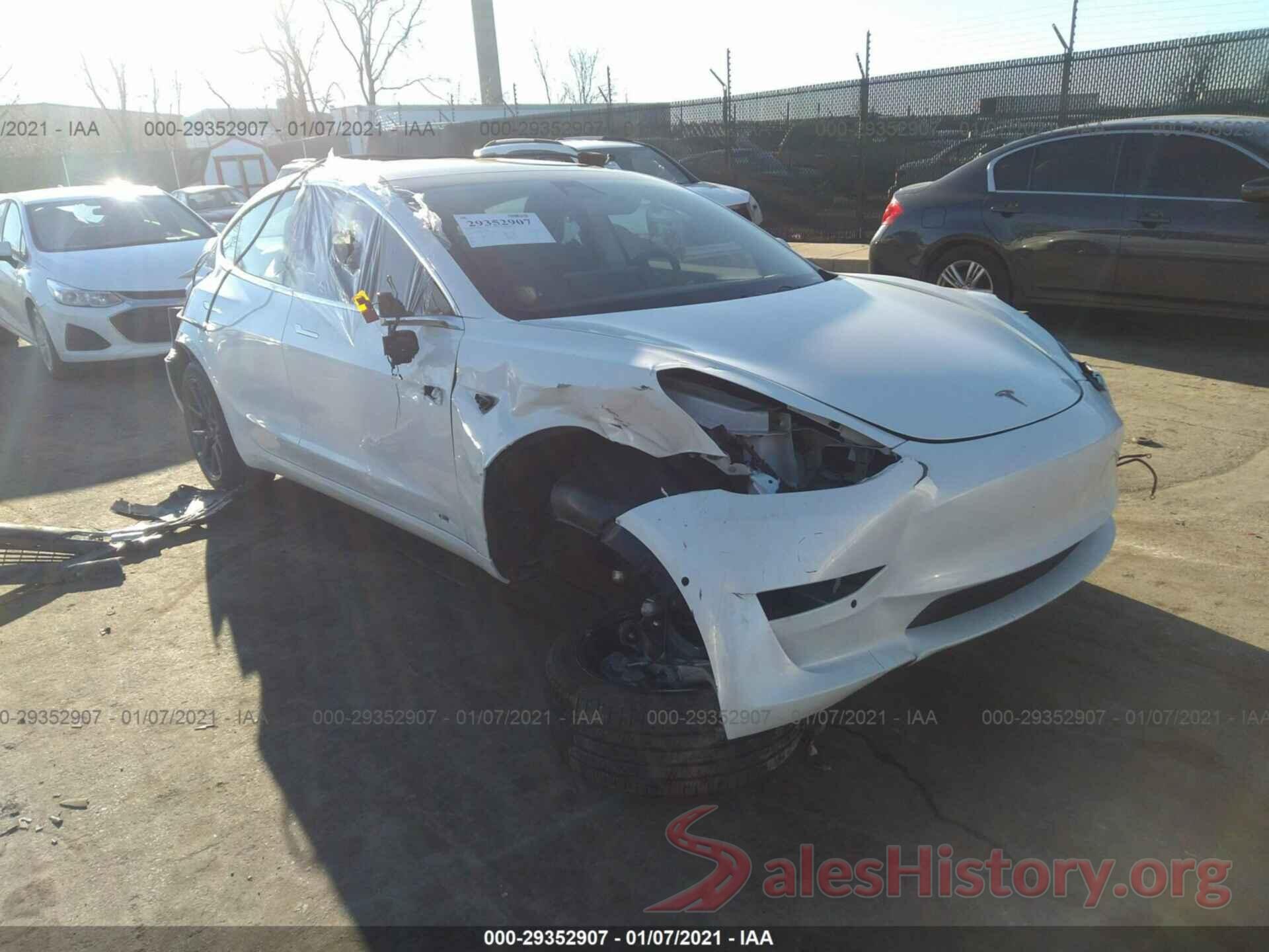 5YJ3E1EA6KF466901 2019 TESLA MODEL 3