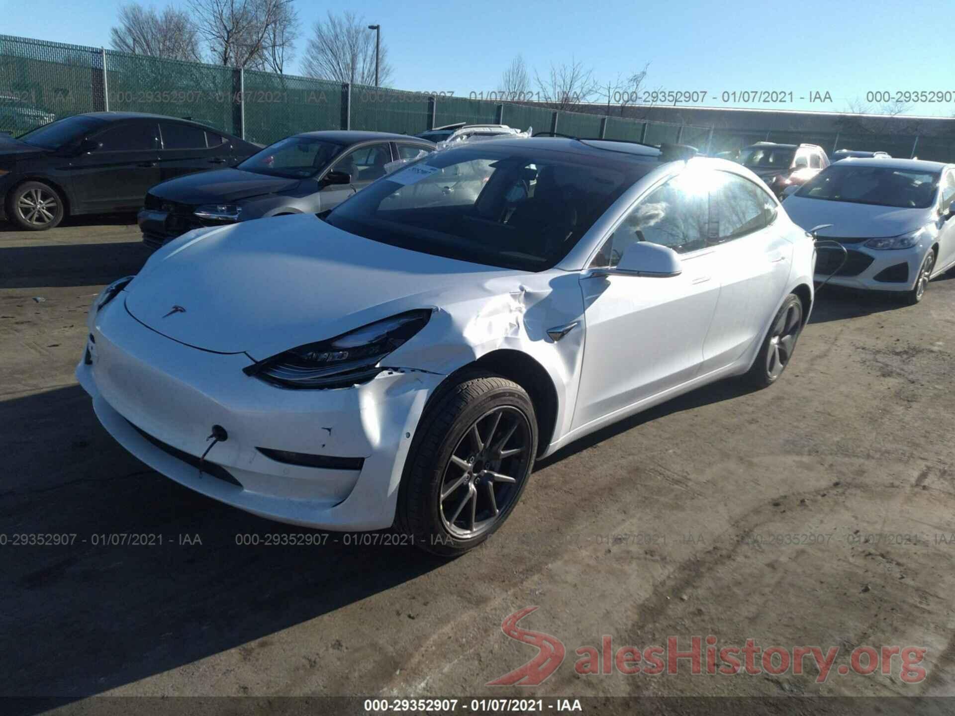 5YJ3E1EA6KF466901 2019 TESLA MODEL 3