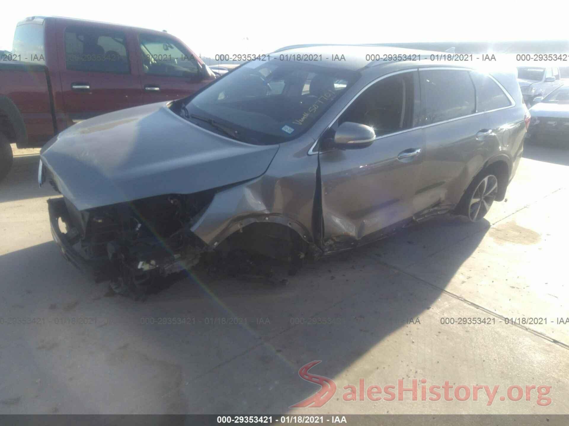 5XYPH4A52KG507701 2019 KIA SORENTO