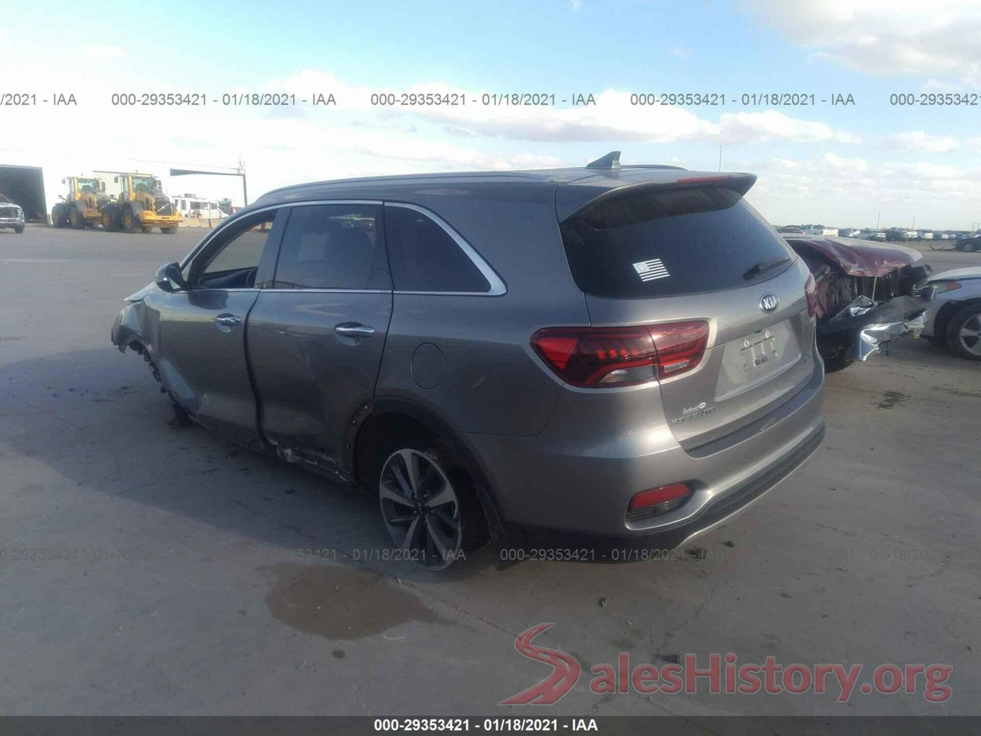 5XYPH4A52KG507701 2019 KIA SORENTO