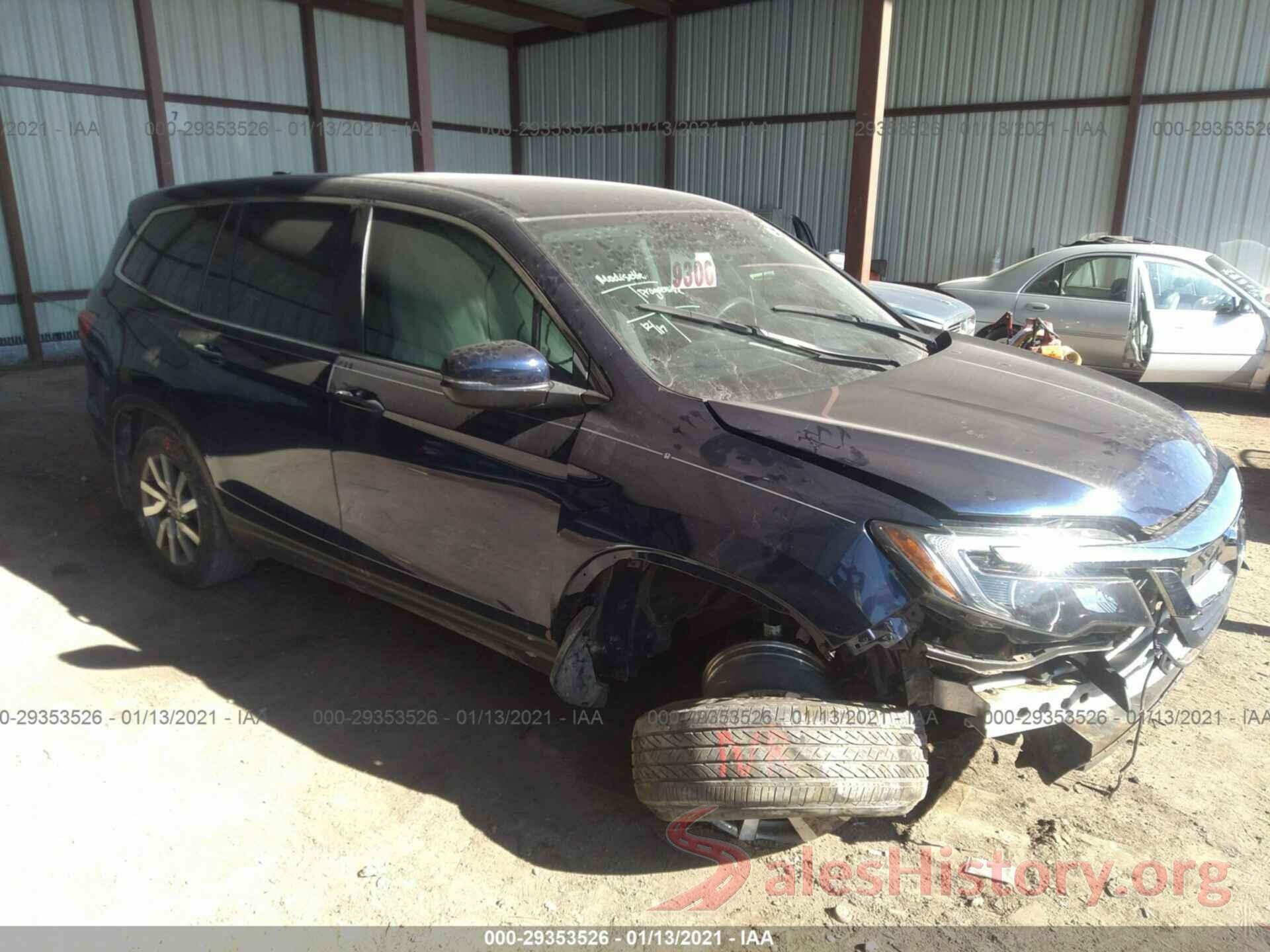 5FNYF6H36KB019224 2019 HONDA PILOT