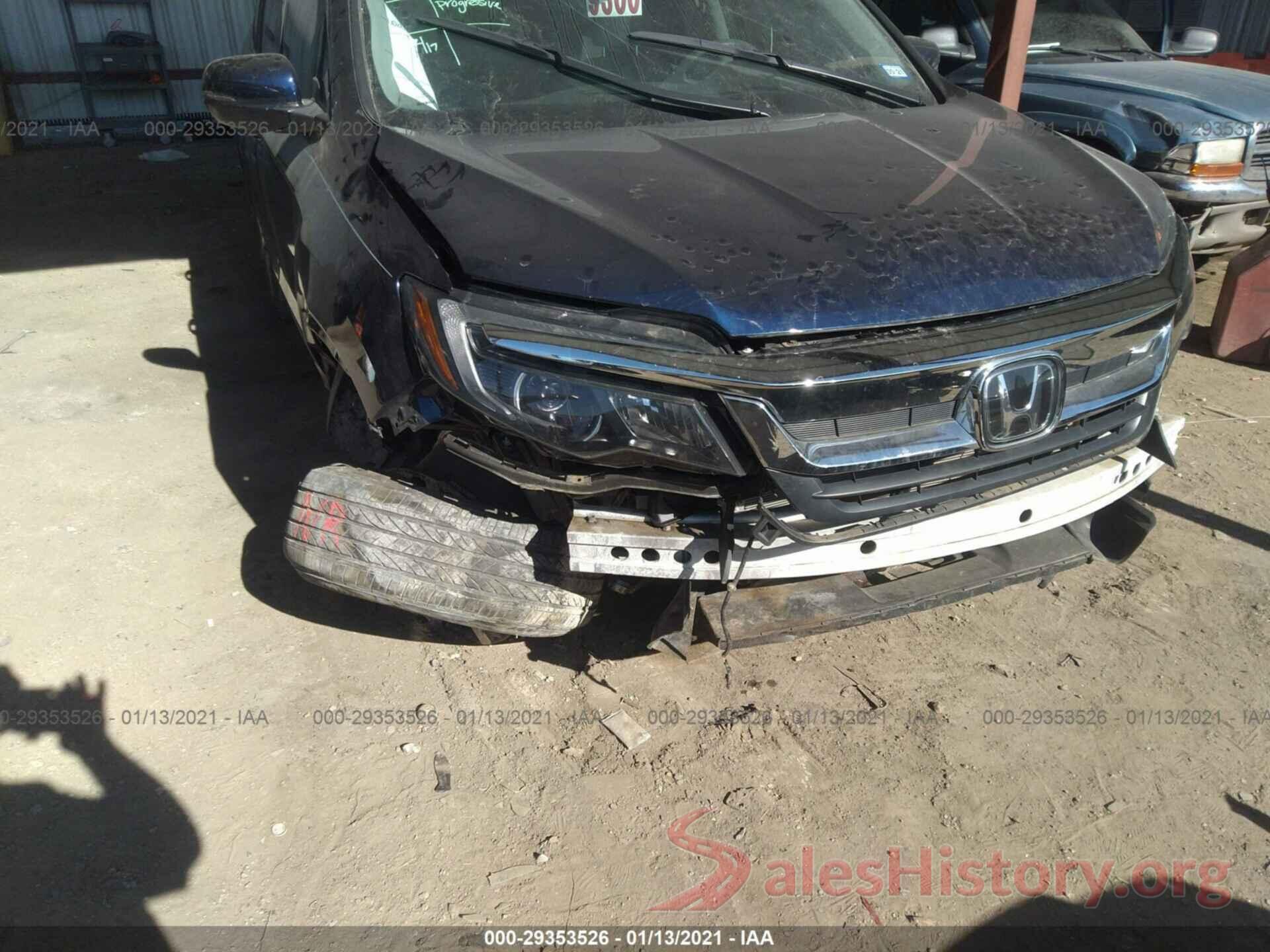 5FNYF6H36KB019224 2019 HONDA PILOT