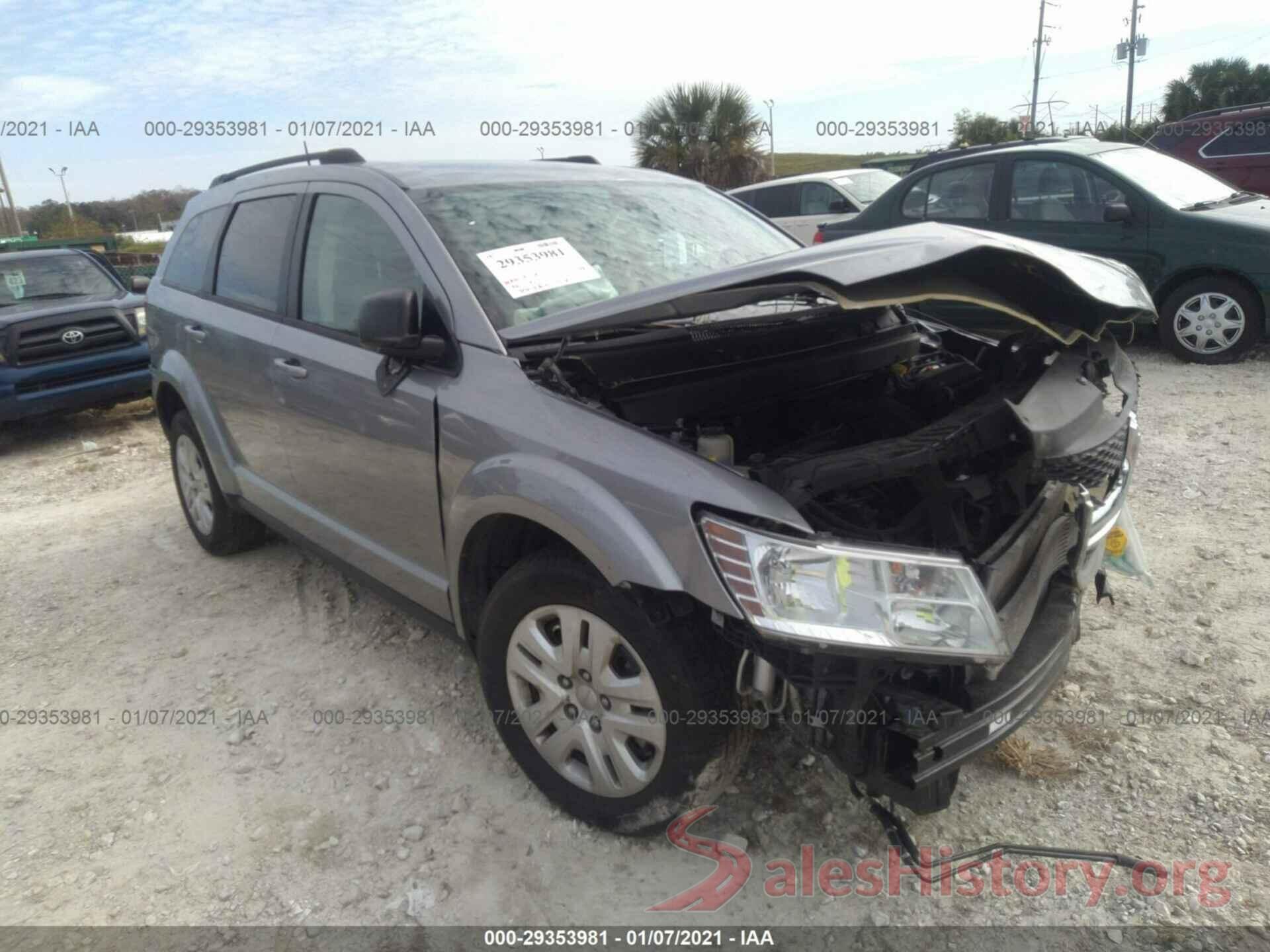 3C4PDCABXJT531621 2018 DODGE JOURNEY