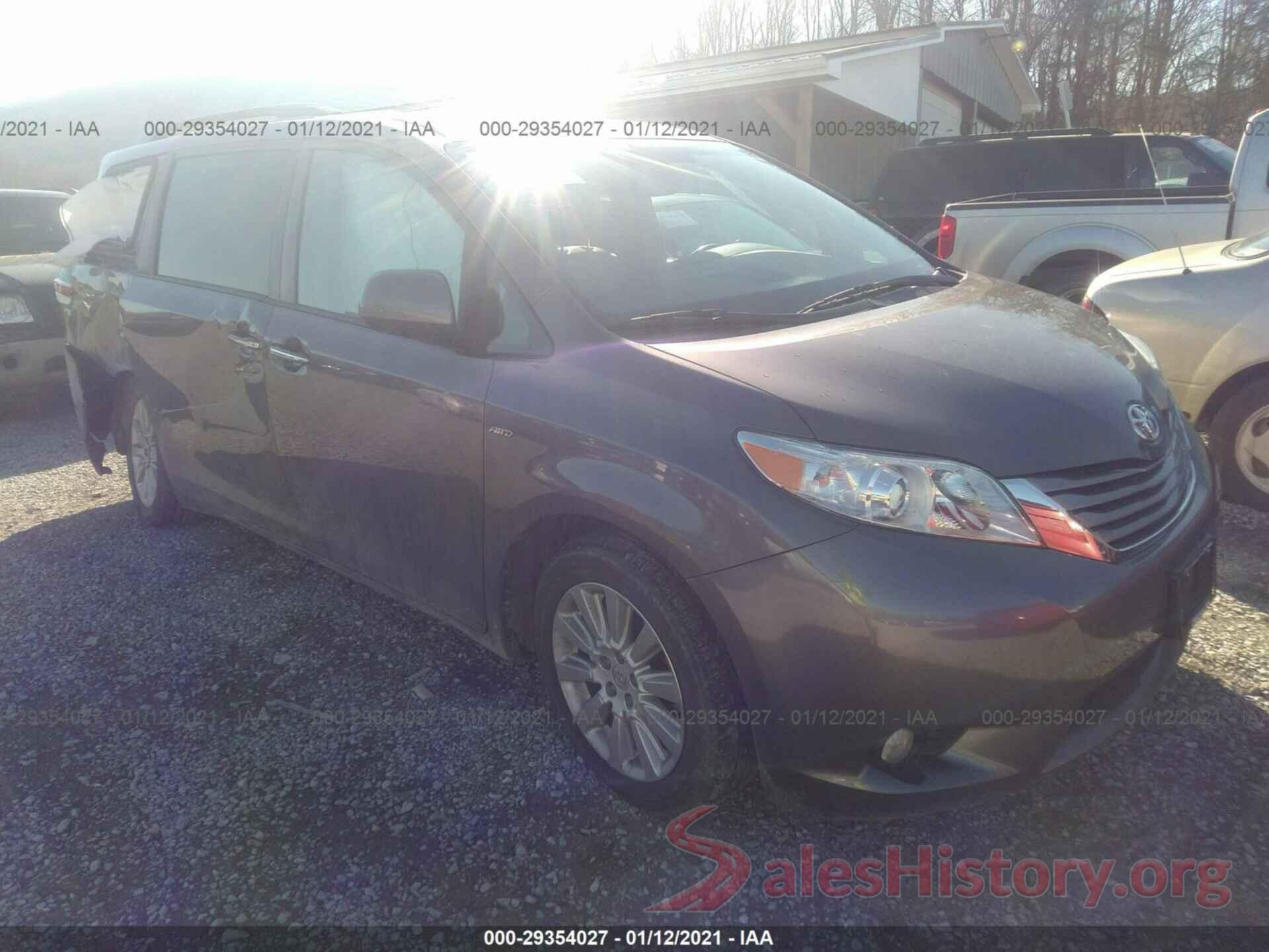 5TDDK3DCXGS138623 2016 TOYOTA SIENNA