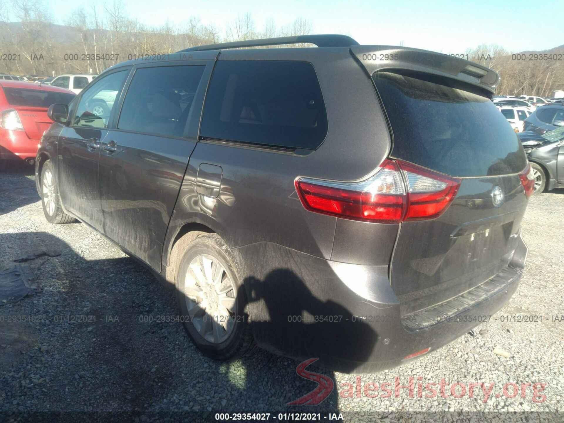 5TDDK3DCXGS138623 2016 TOYOTA SIENNA