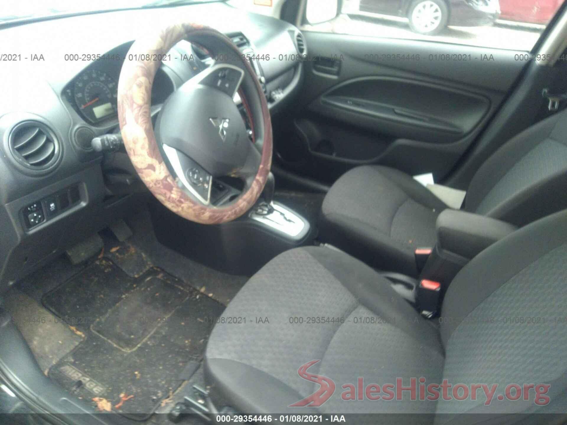 ML32A3HJXKH011700 2019 MITSUBISHI MIRAGE