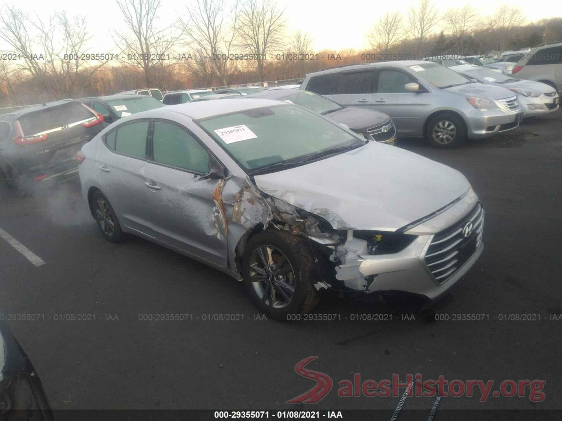 5NPD84LF0JH376977 2018 HYUNDAI ELANTRA