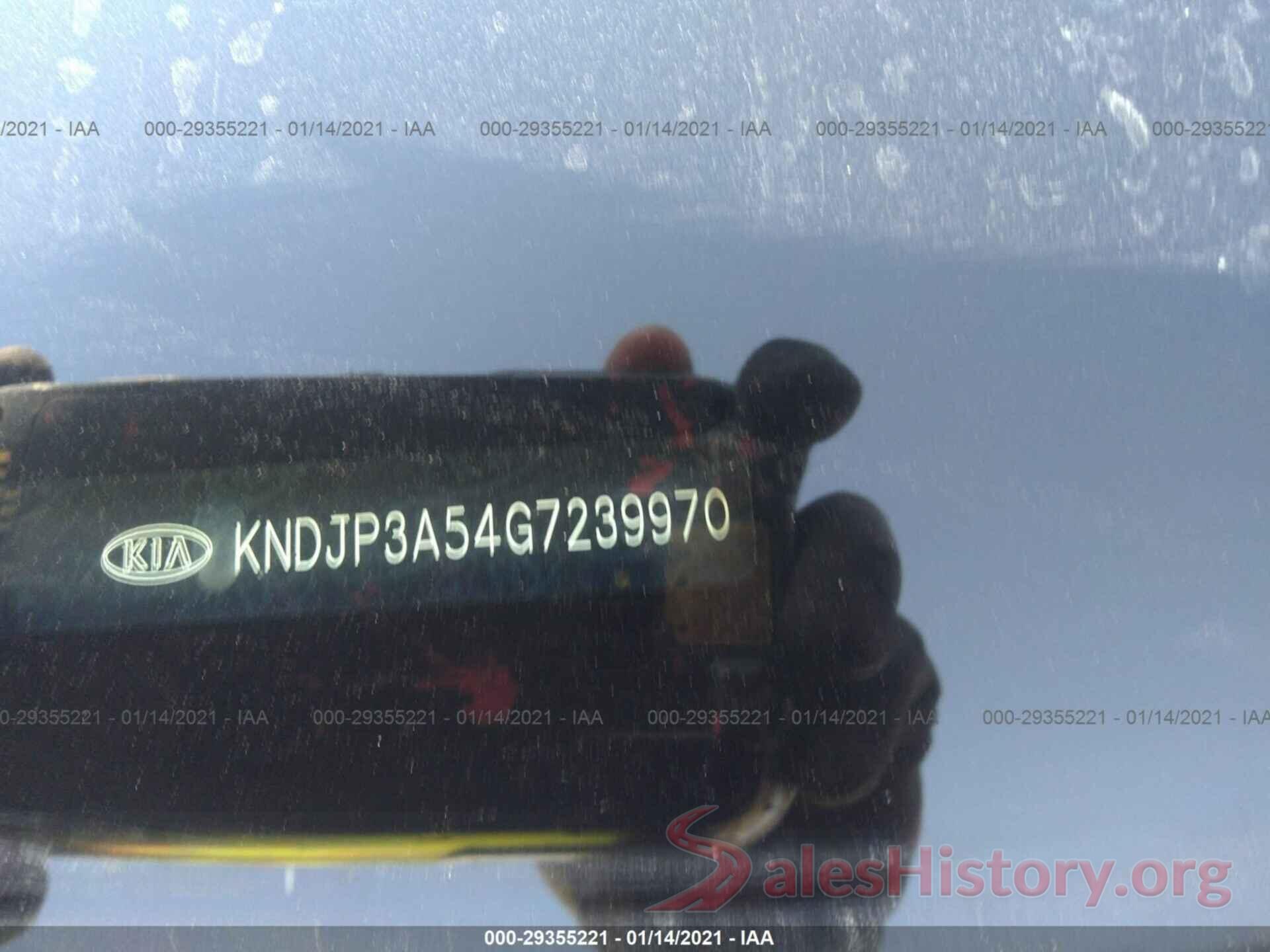 KNDJP3A54G7239970 2016 KIA SOUL