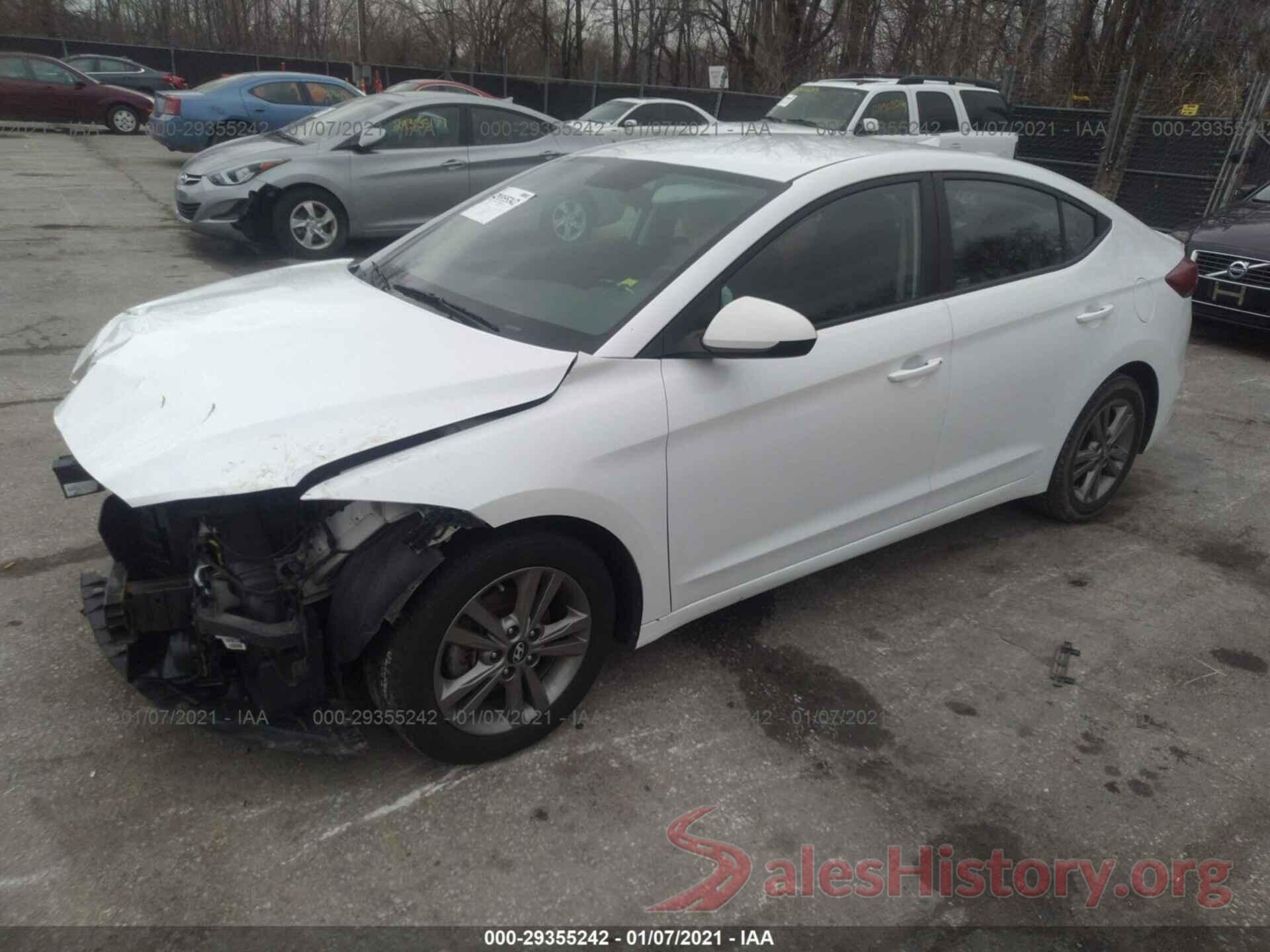 5NPD84LF8JH265089 2018 HYUNDAI ELANTRA