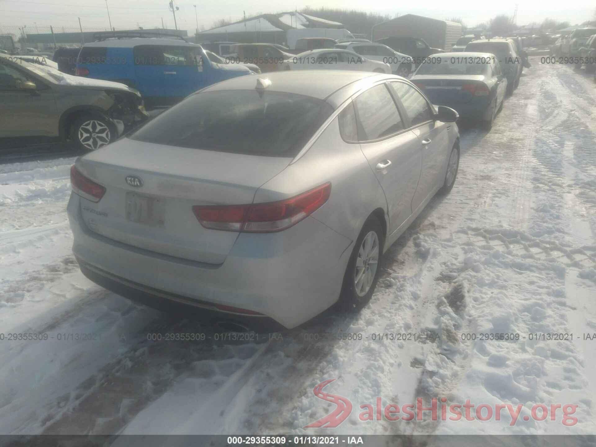 5XXGT4L39GG062573 2016 KIA OPTIMA