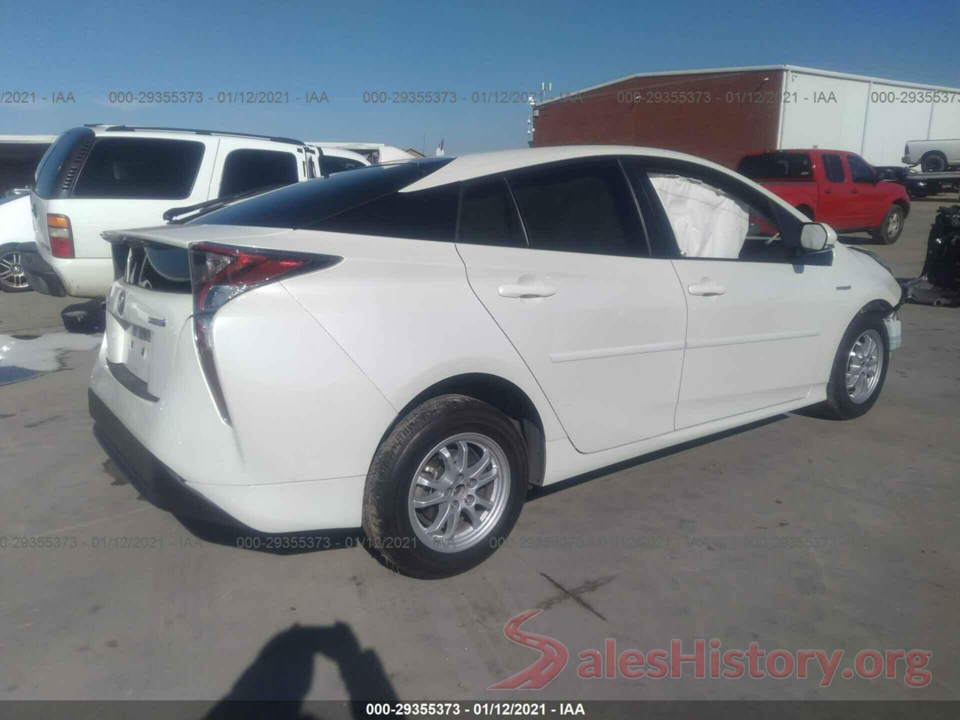 JTDKARFUXG3520204 2016 TOYOTA PRIUS