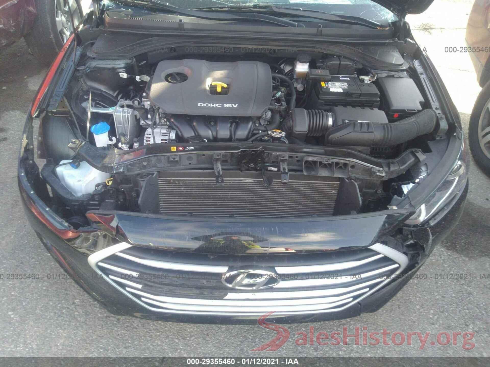 5NPD84LF7JH363594 2018 HYUNDAI ELANTRA