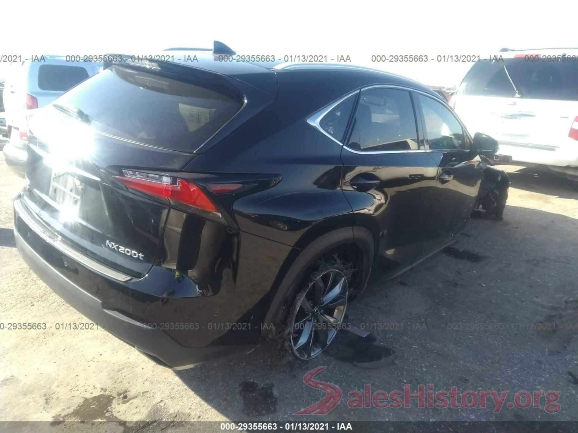 JTJYARBZXH2056332 2017 LEXUS NX