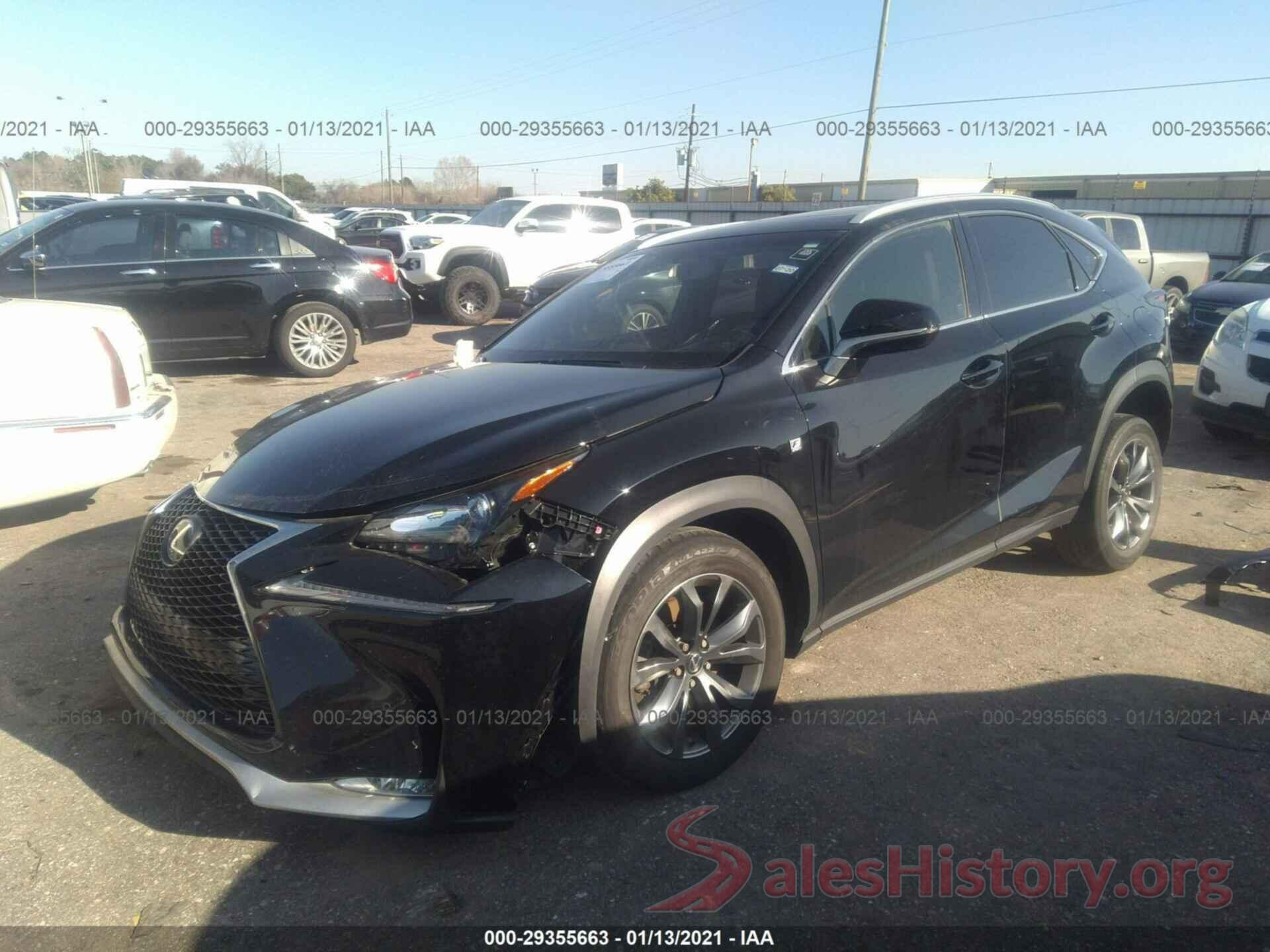 JTJYARBZXH2056332 2017 LEXUS NX