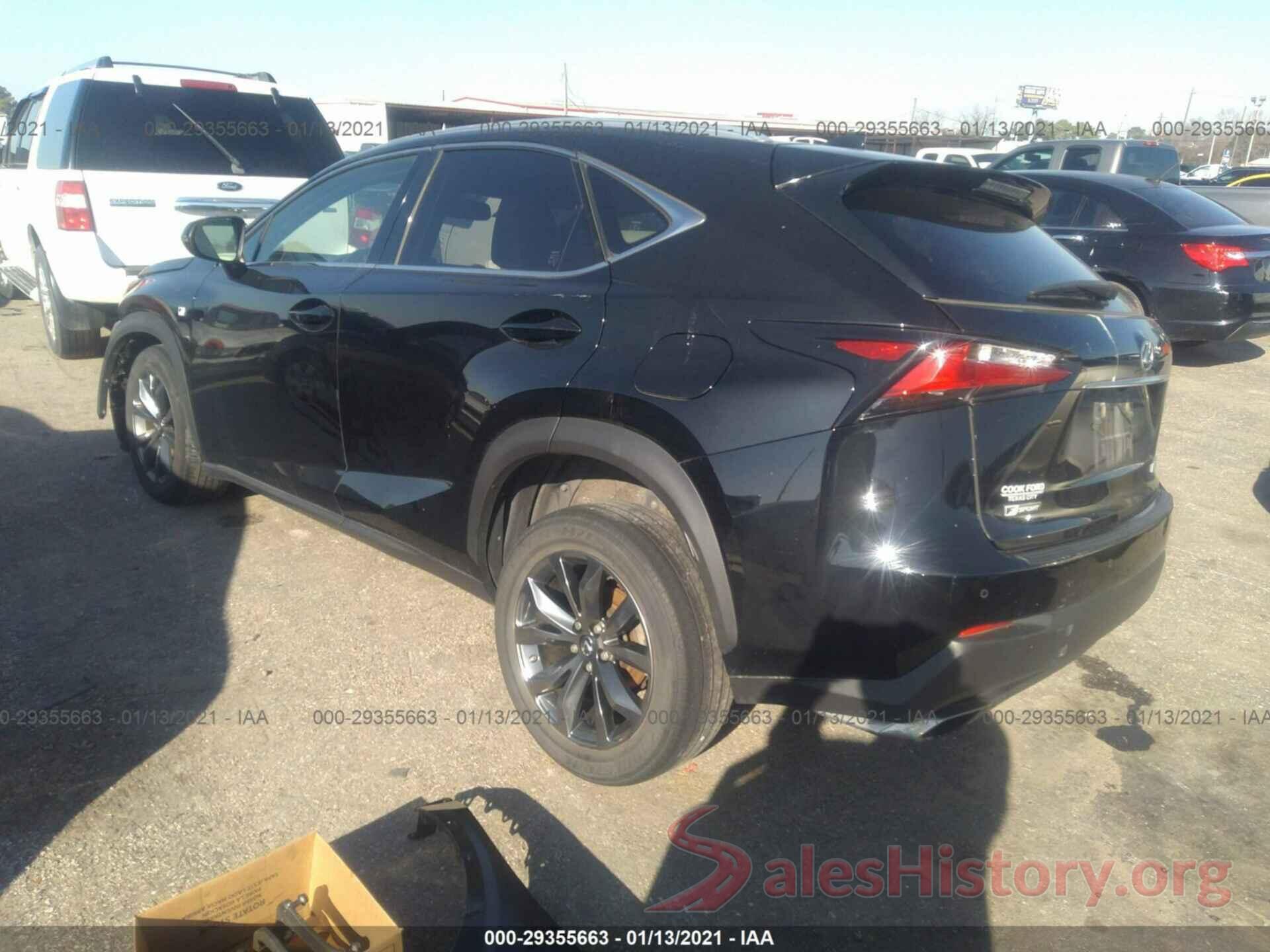 JTJYARBZXH2056332 2017 LEXUS NX