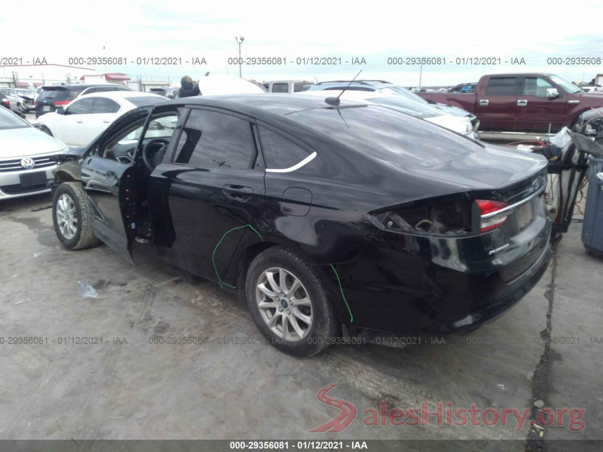 3FA6P0G76HR163052 2017 FORD FUSION