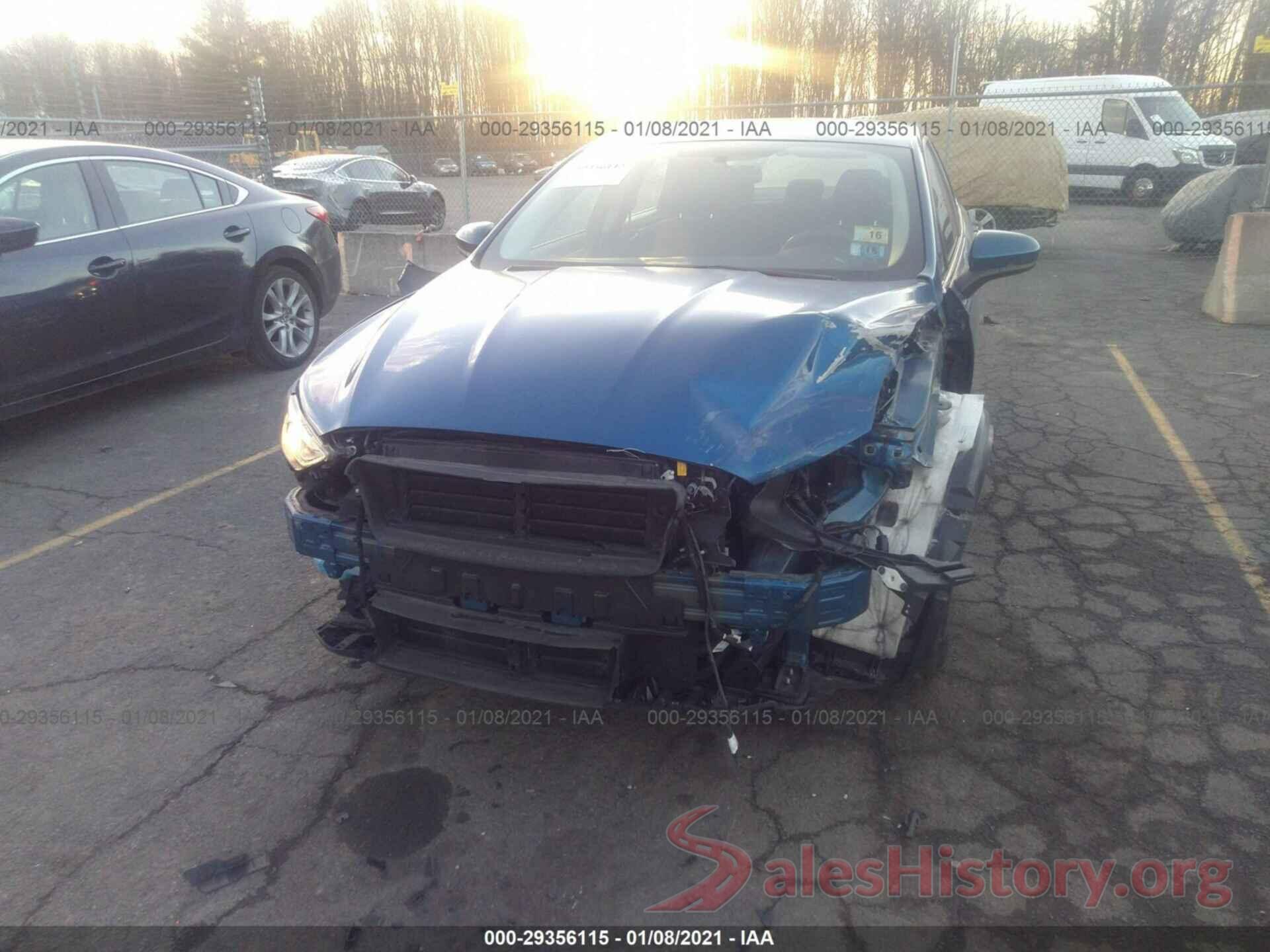 3FA6P0LU3JR153385 2018 FORD FUSION HYBRID