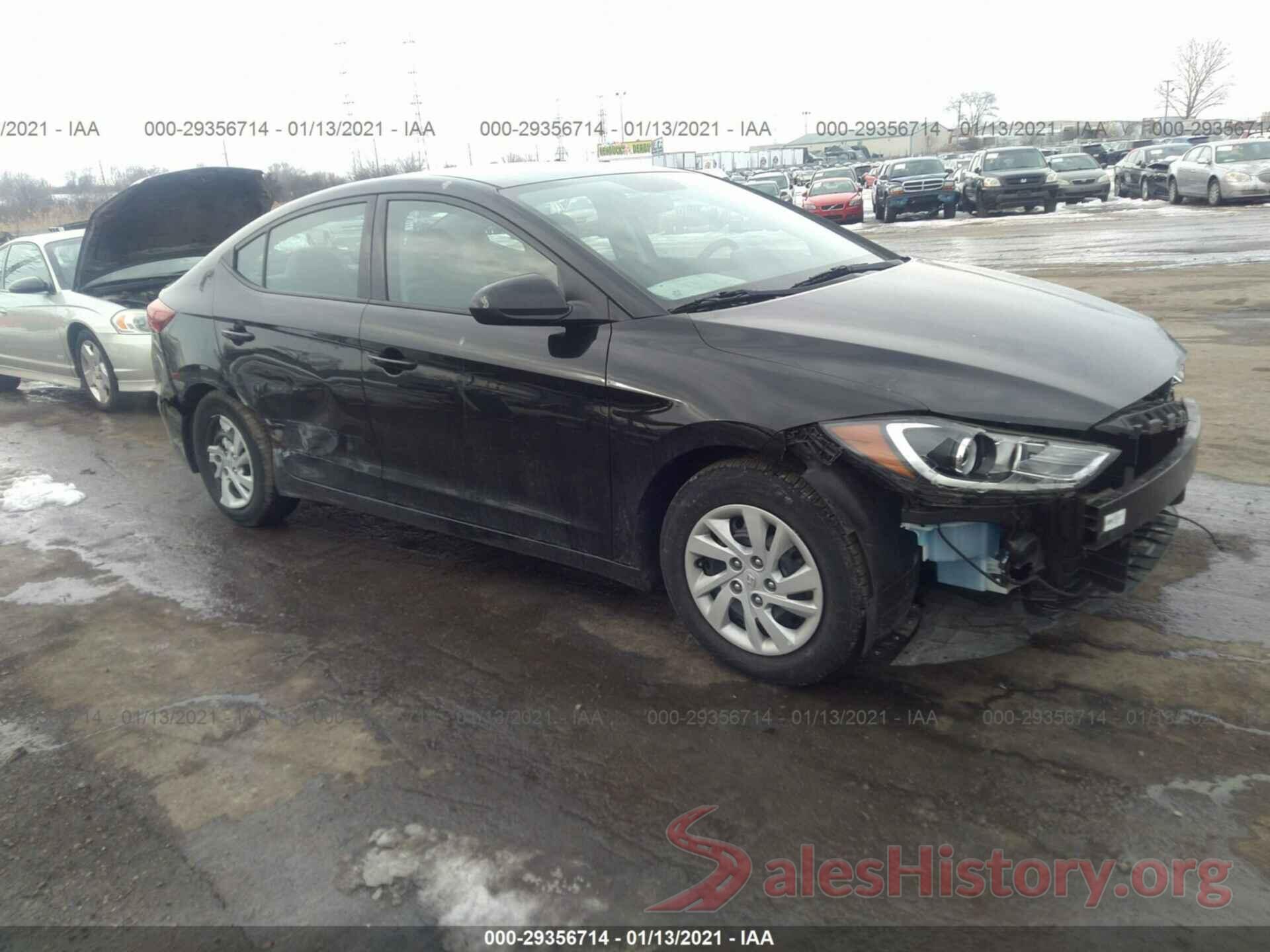 5NPD74LF8JH220947 2018 HYUNDAI ELANTRA