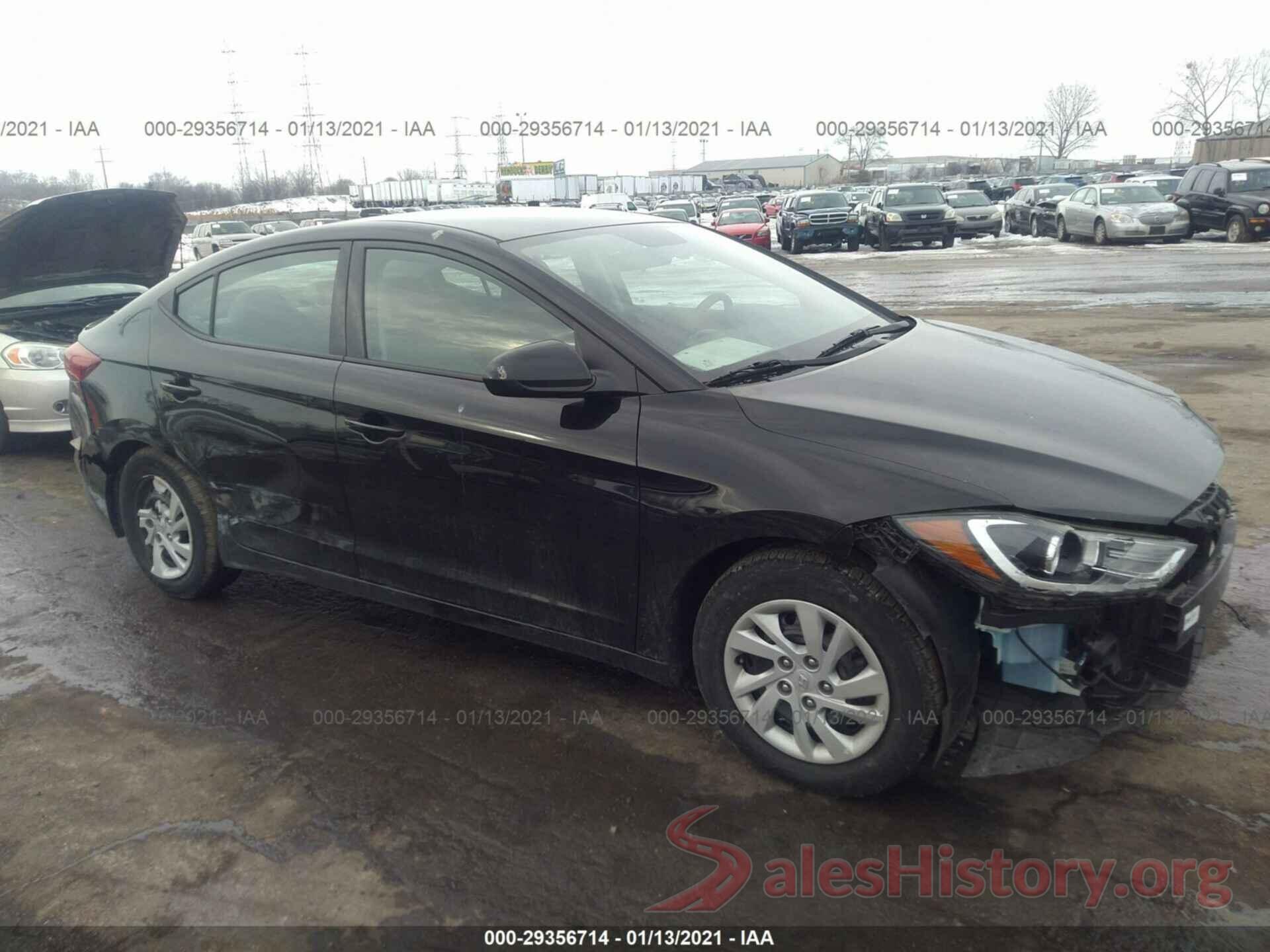 5NPD74LF8JH220947 2018 HYUNDAI ELANTRA