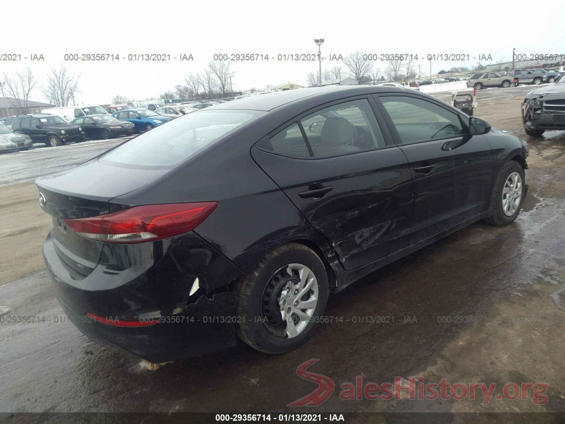 5NPD74LF8JH220947 2018 HYUNDAI ELANTRA