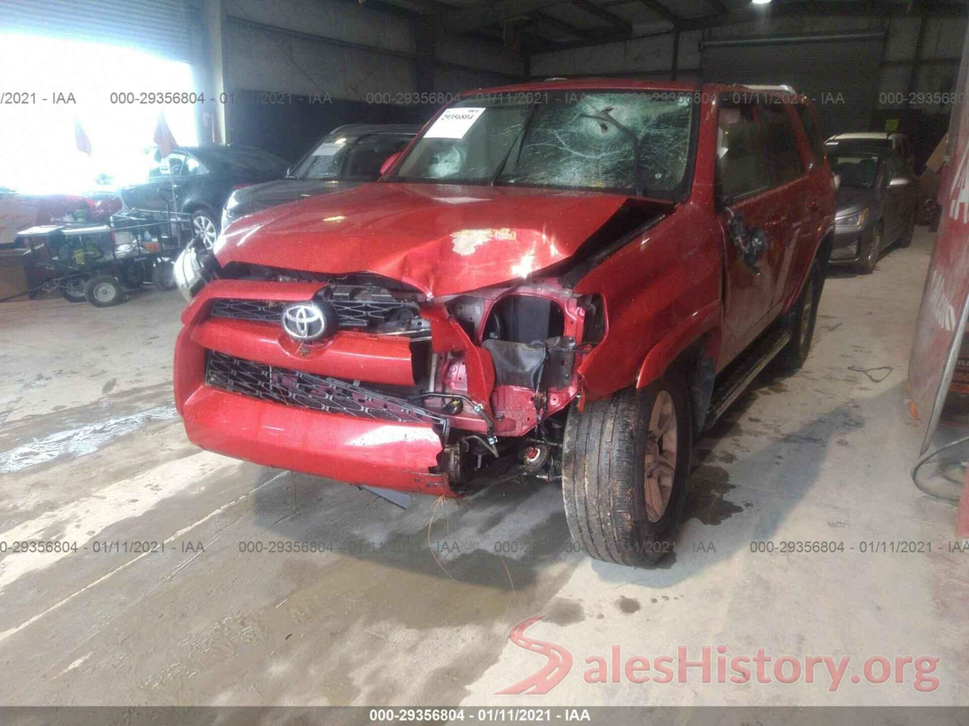 JTEBU5JR9G5340540 2016 TOYOTA 4RUNNER