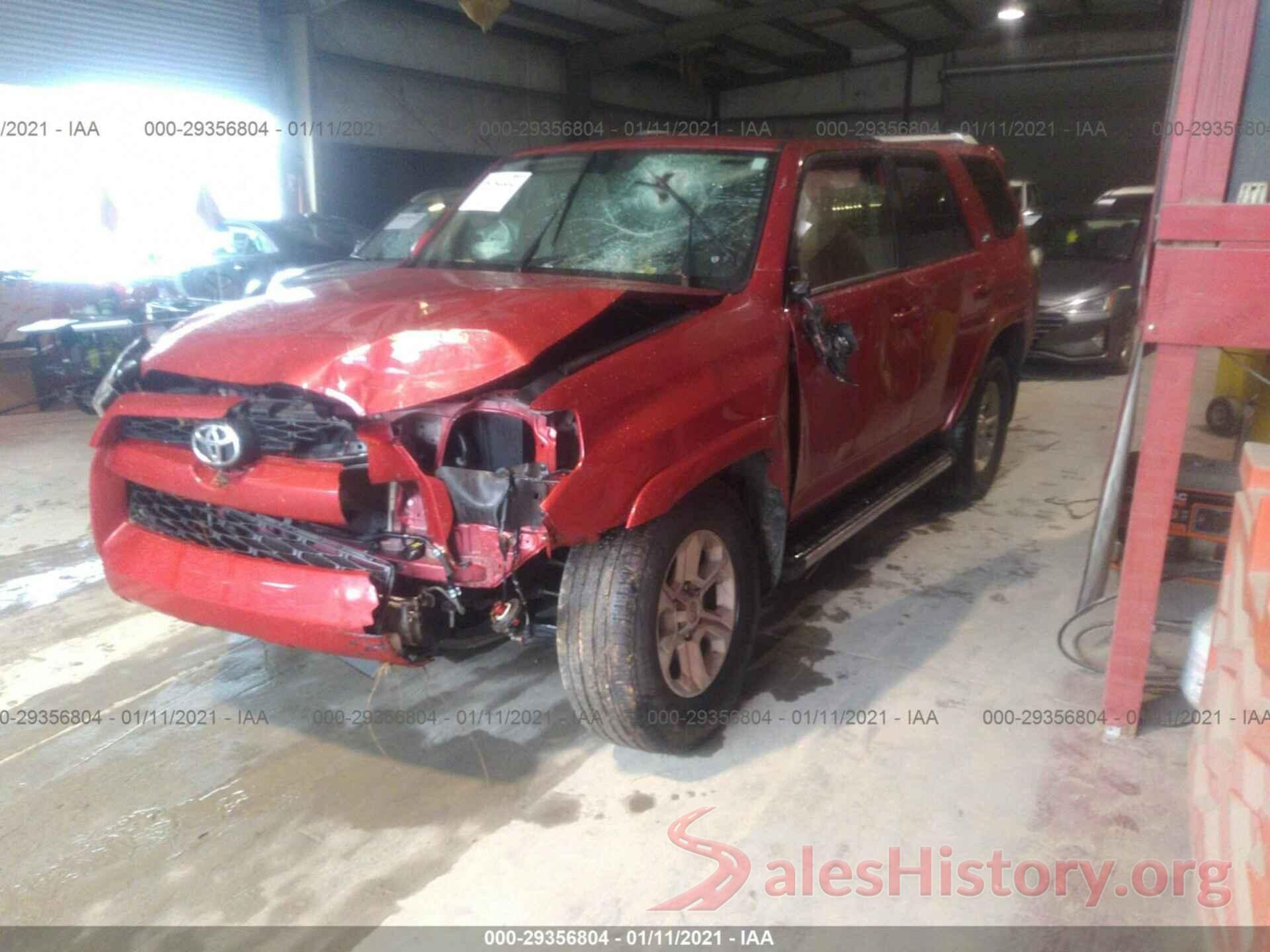 JTEBU5JR9G5340540 2016 TOYOTA 4RUNNER