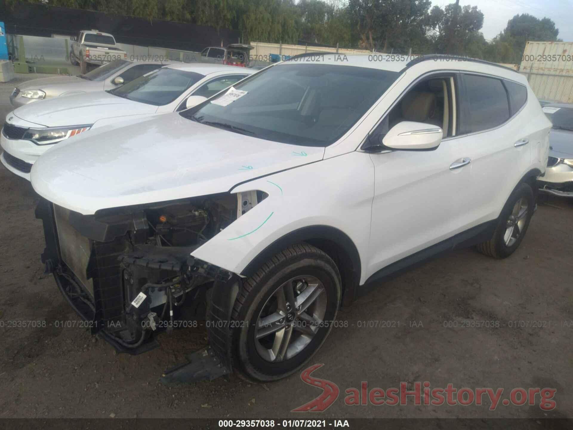 5XYZU3LB6JG522492 2018 HYUNDAI SANTA FE SPORT