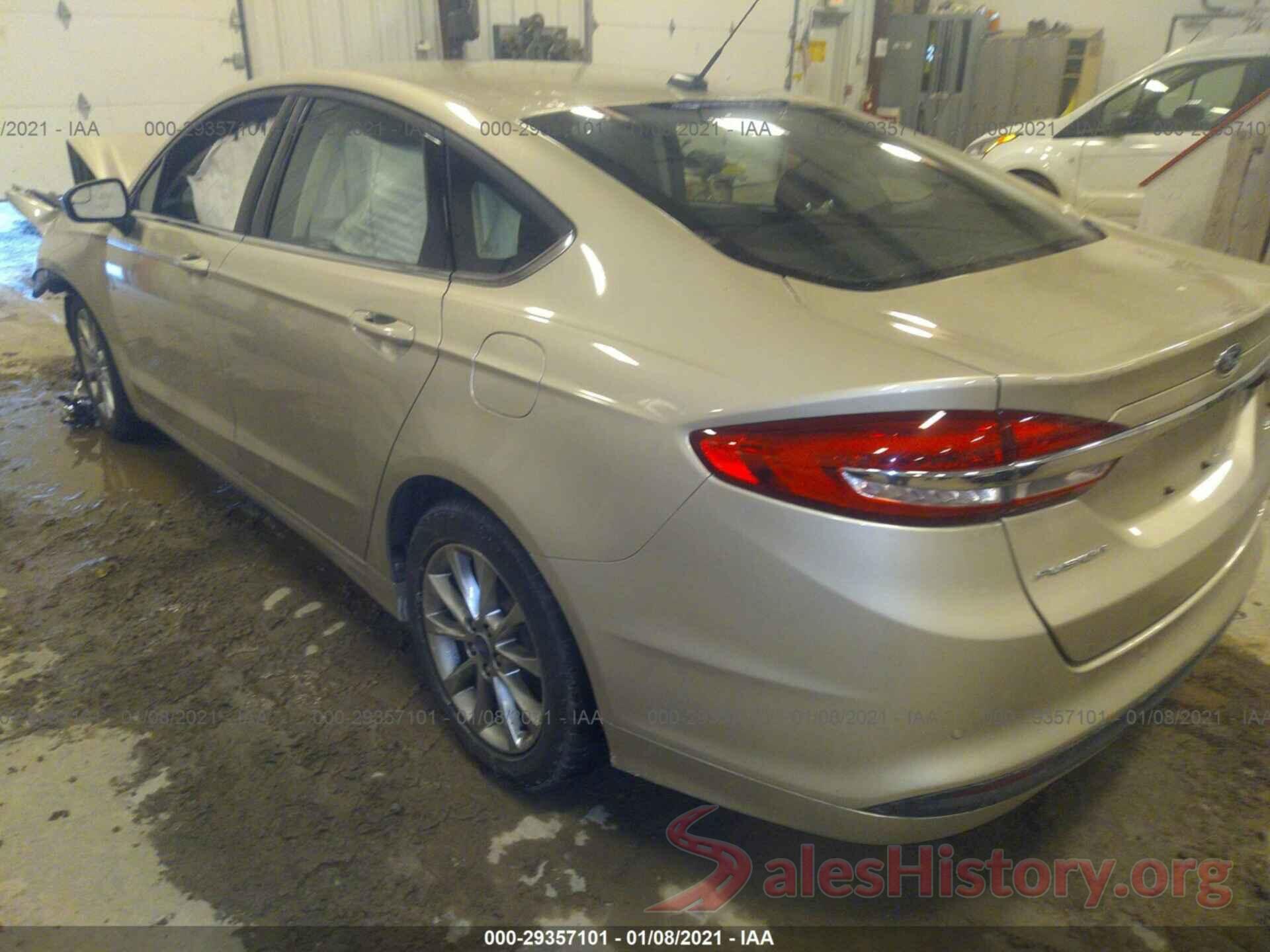 3FA6P0H78HR396784 2017 FORD FUSION