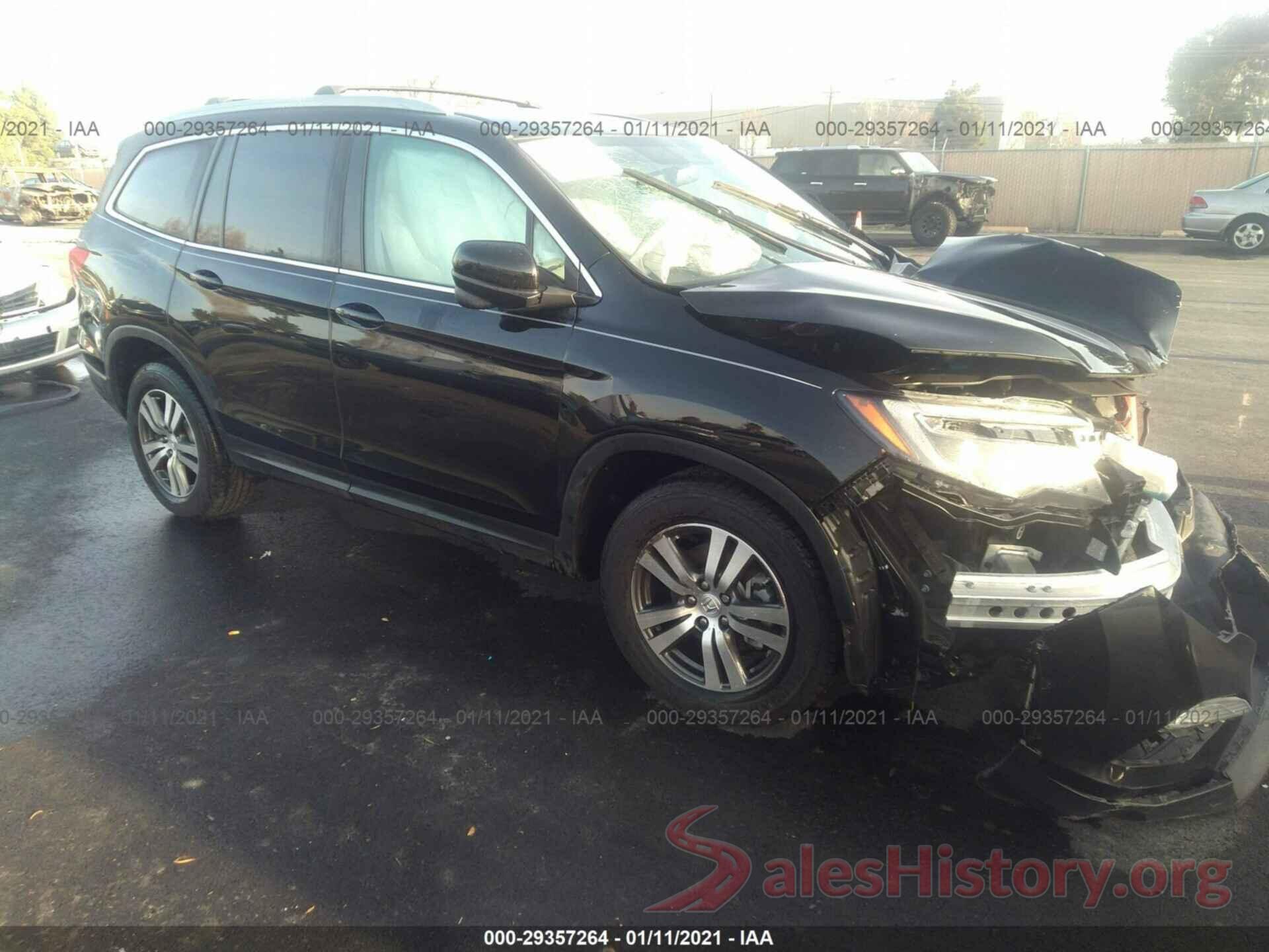 5FNYF6H52HB052750 2017 HONDA PILOT