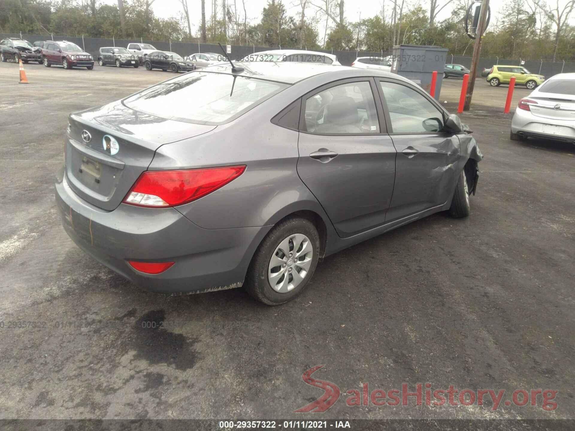 KMHCT4AE5HU242854 2017 HYUNDAI ACCENT