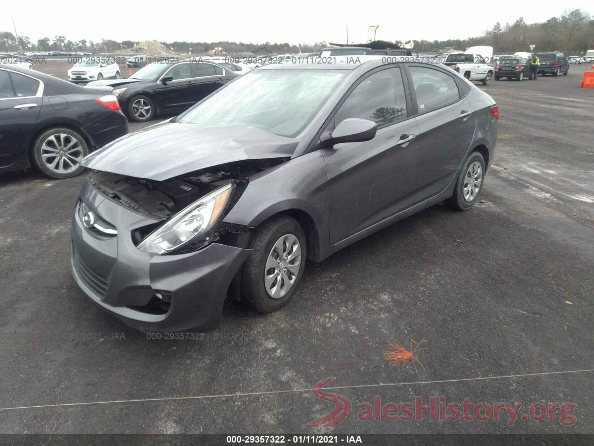 KMHCT4AE5HU242854 2017 HYUNDAI ACCENT