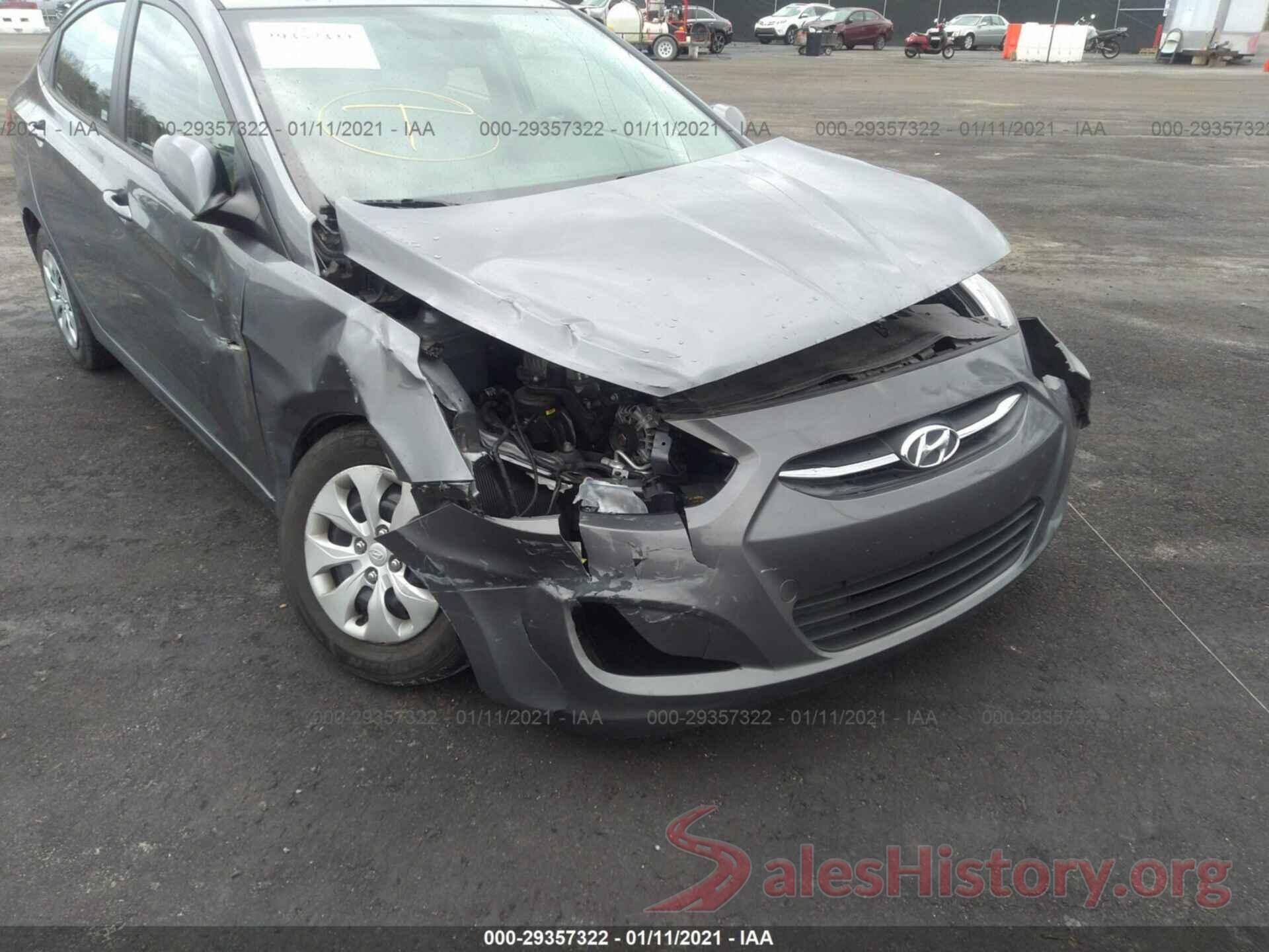 KMHCT4AE5HU242854 2017 HYUNDAI ACCENT