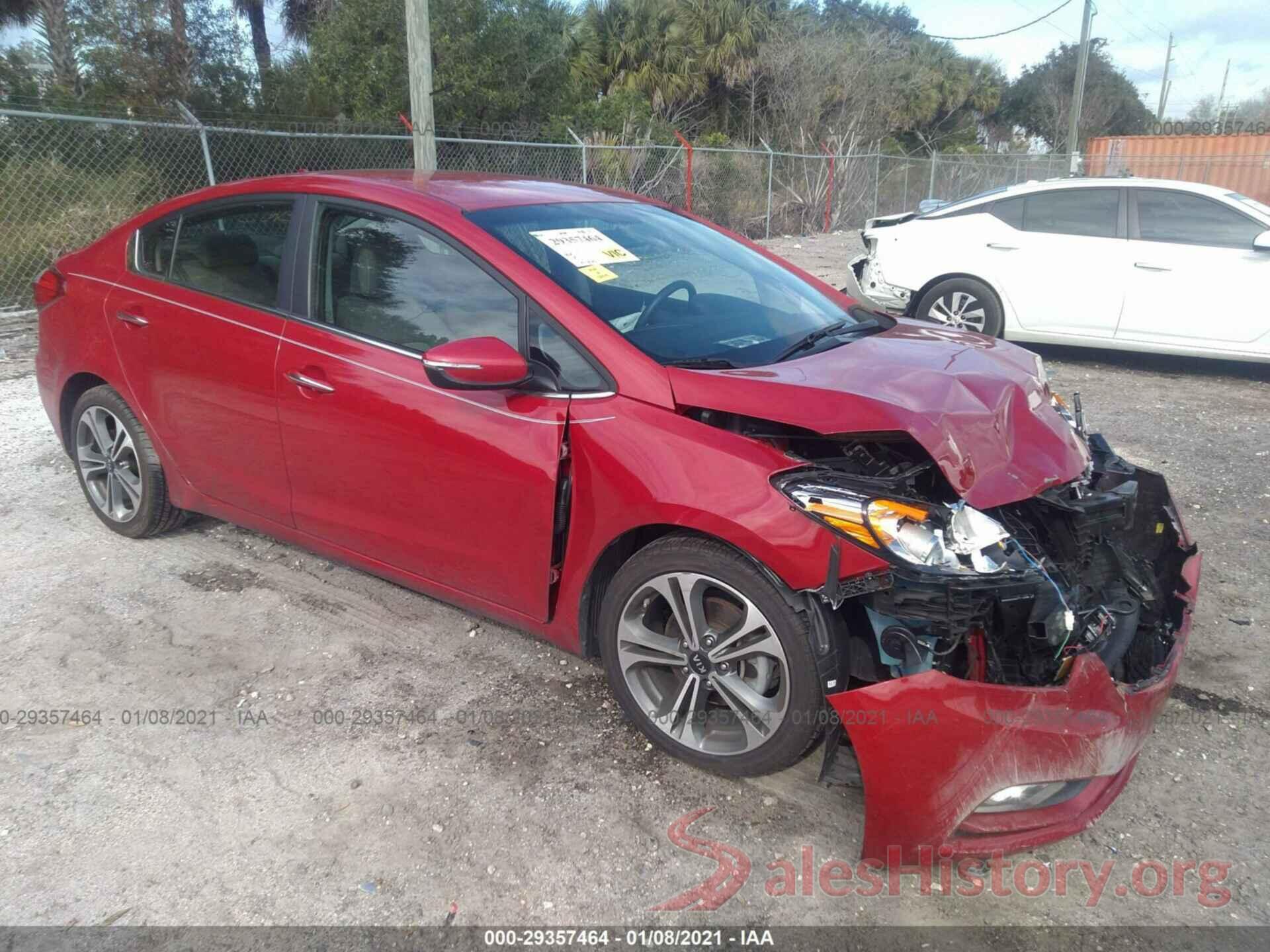 KNAFX4A81G5526777 2016 KIA FORTE