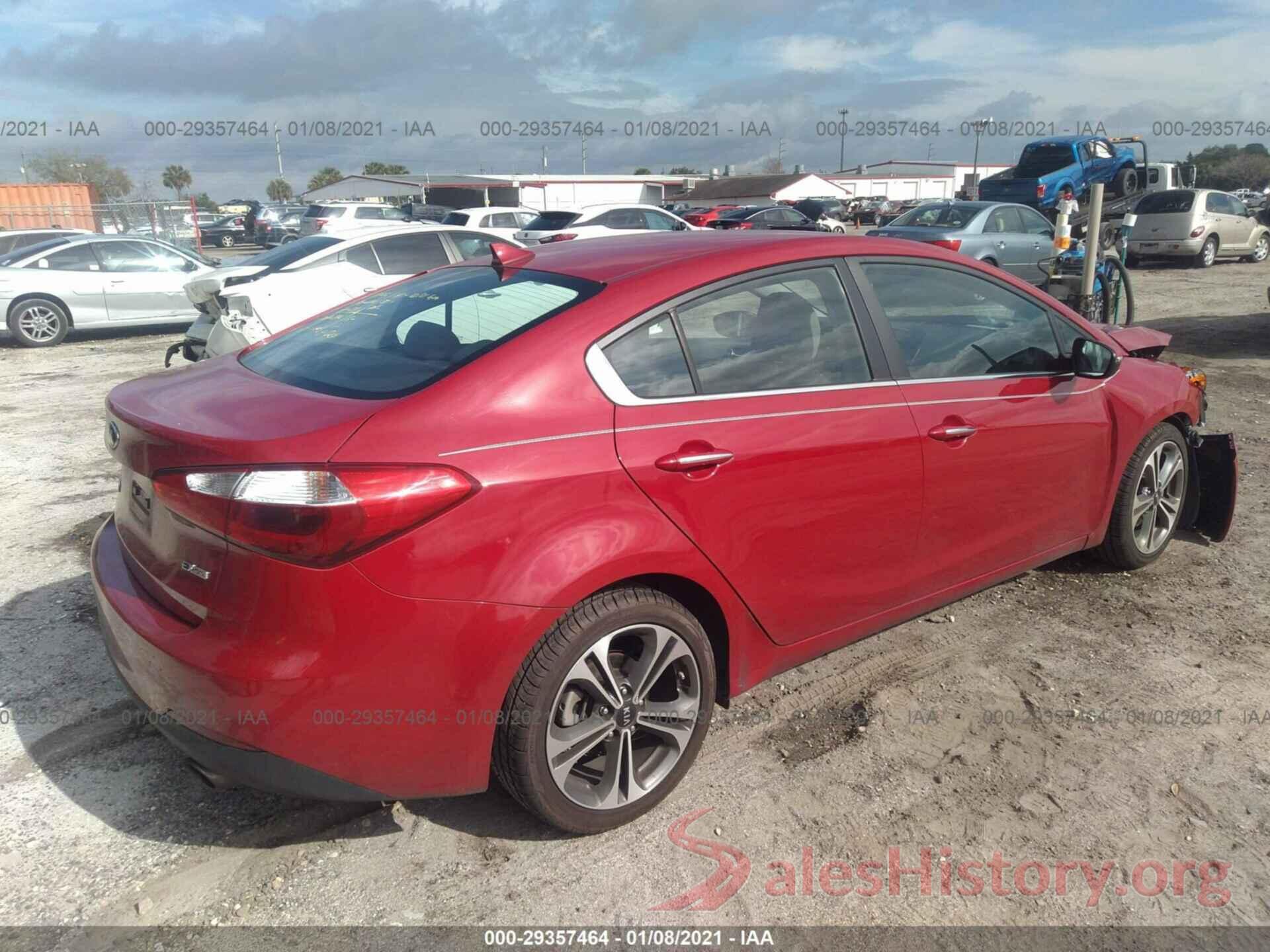 KNAFX4A81G5526777 2016 KIA FORTE