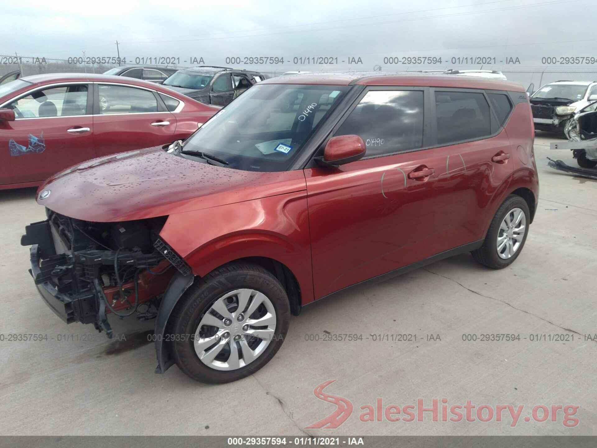 KNDJ23AU6L7067490 2020 KIA SOUL