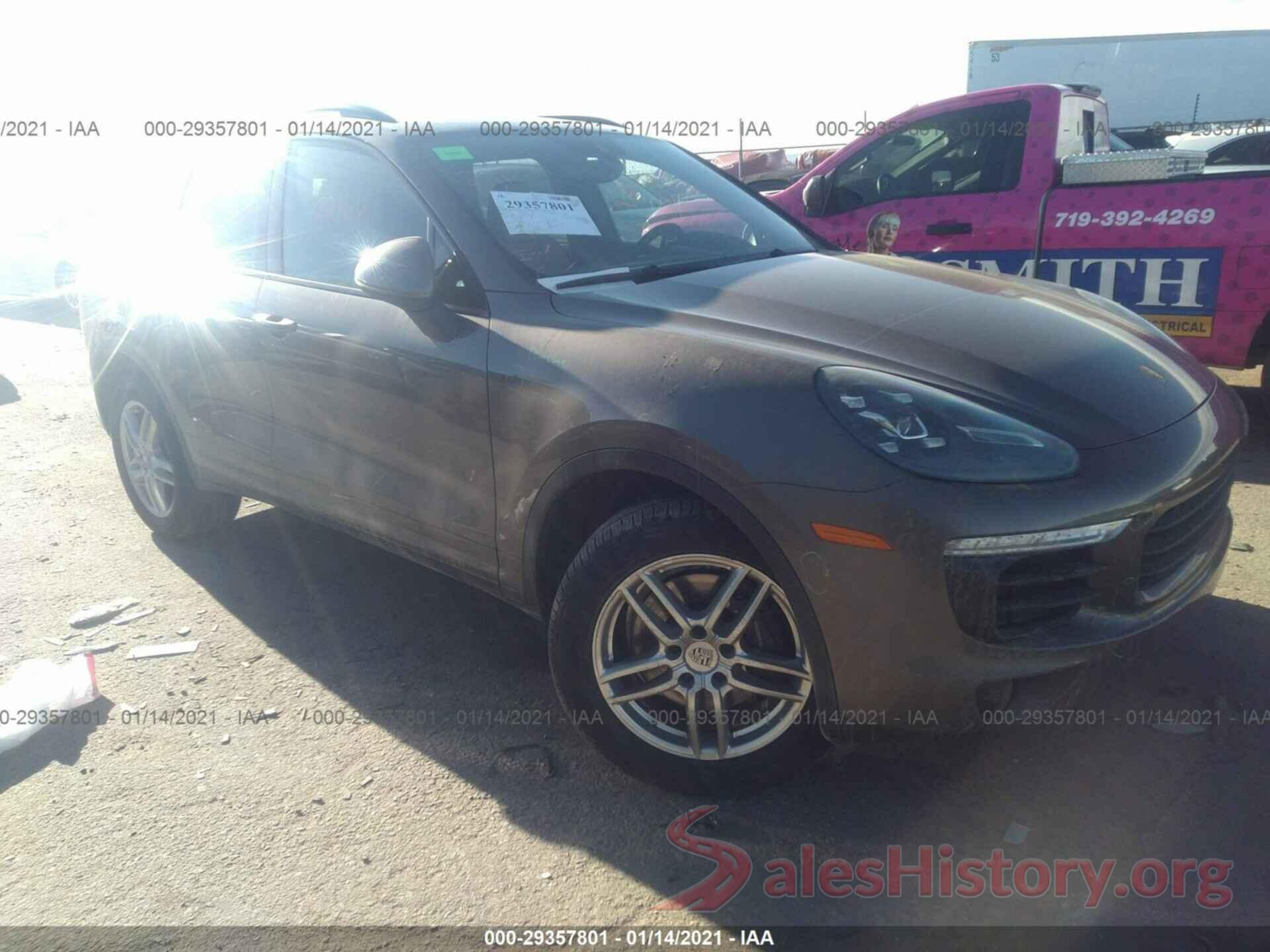 WP1AA2A28GKA15887 2016 PORSCHE CAYENNE