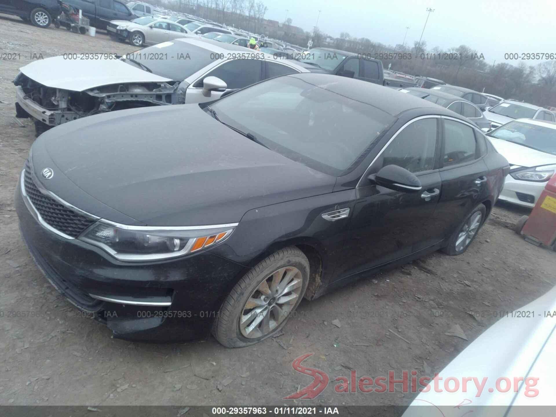 5XXGT4L33GG036924 2016 KIA OPTIMA