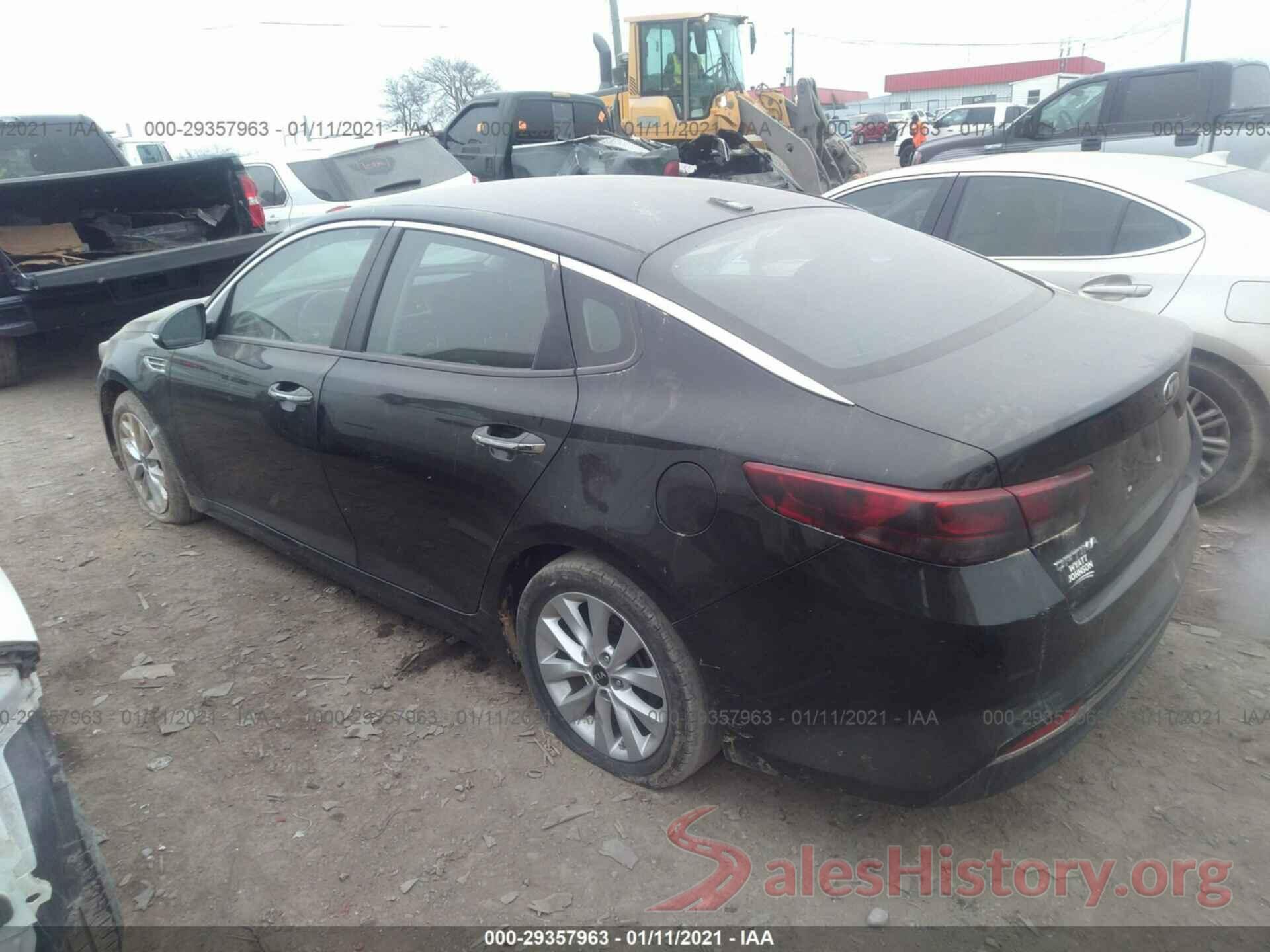 5XXGT4L33GG036924 2016 KIA OPTIMA