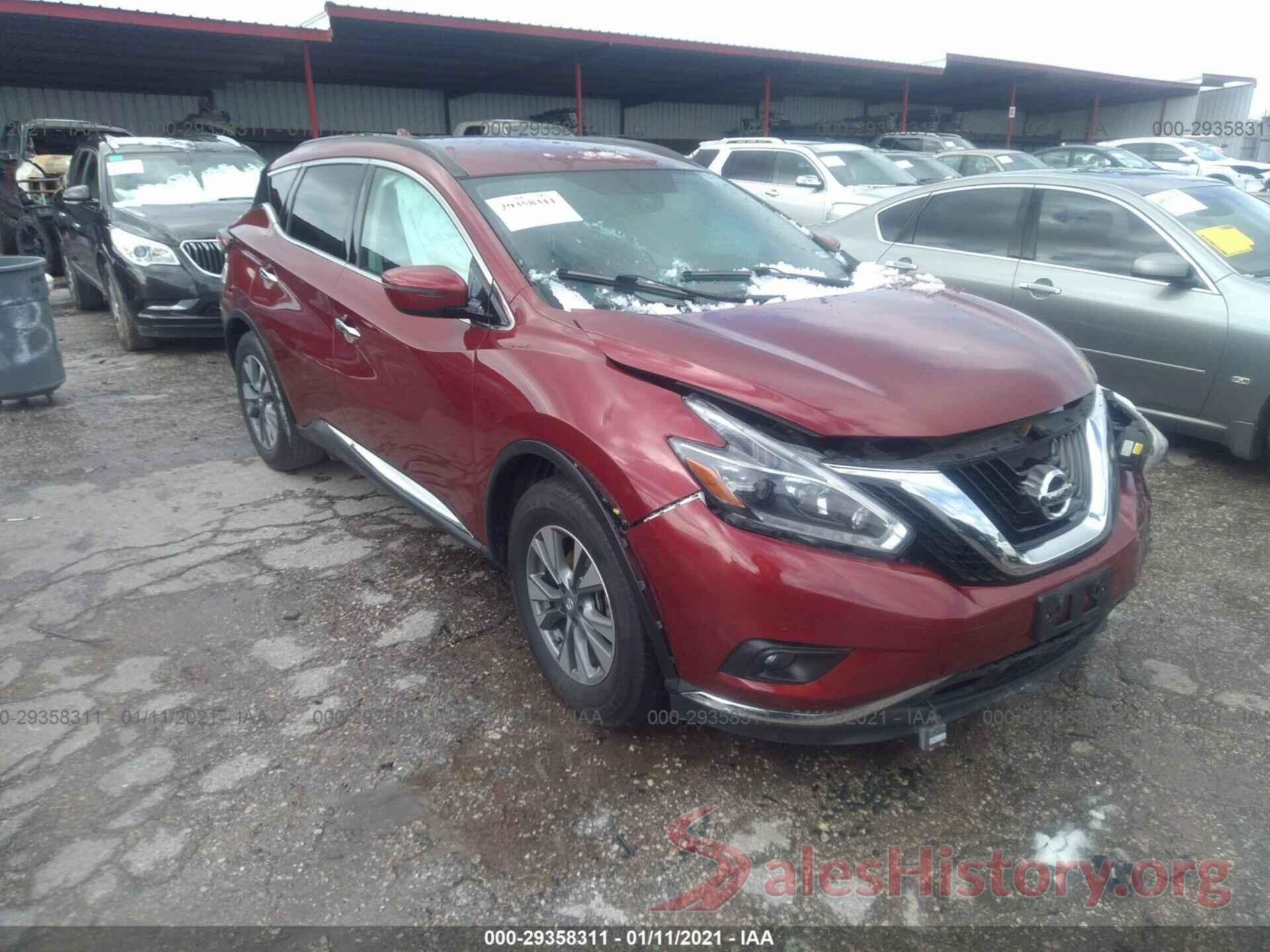 5N1AZ2MG3JN132232 2018 NISSAN MURANO