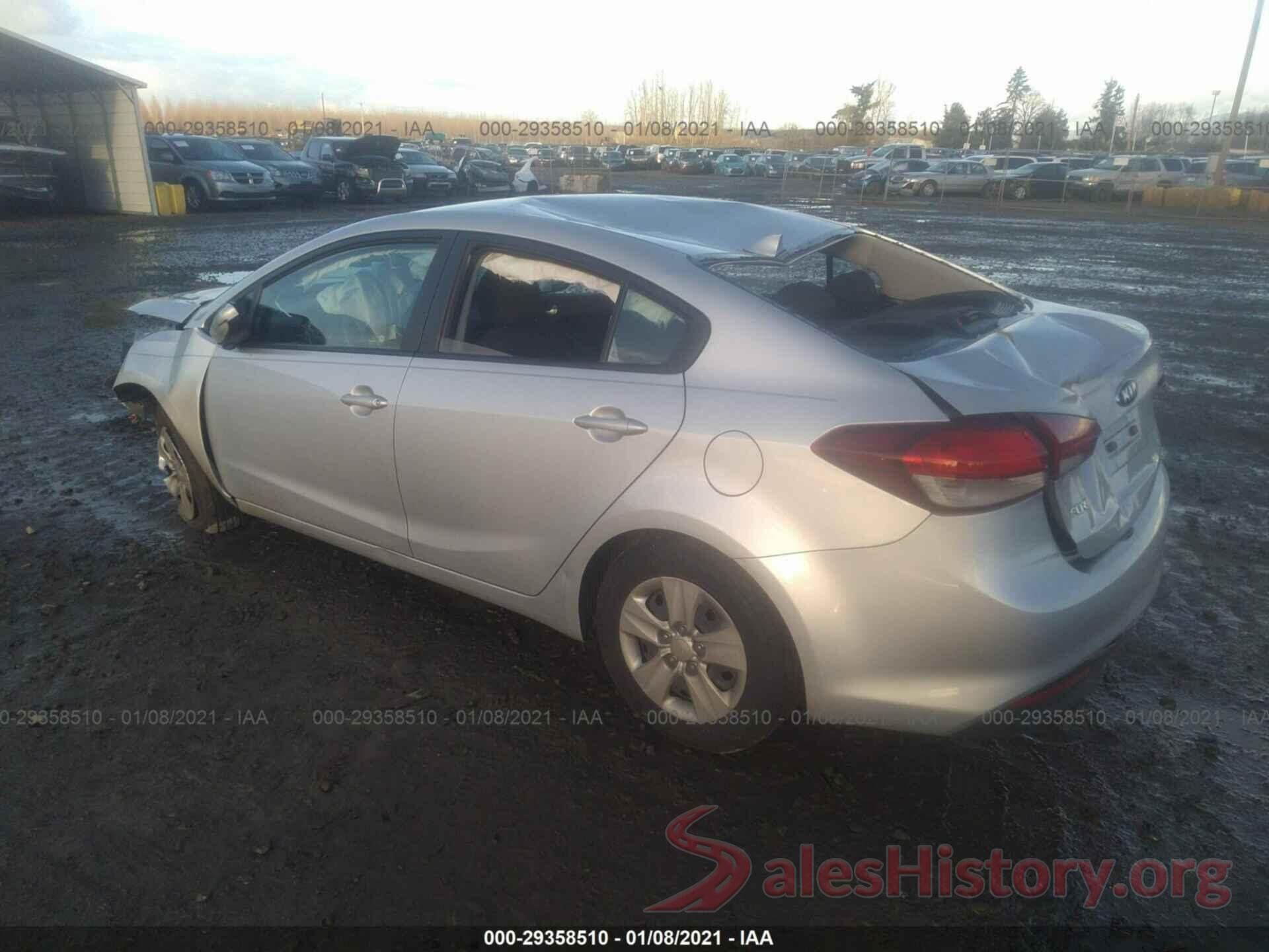 3KPFK4A76JE252738 2018 KIA FORTE